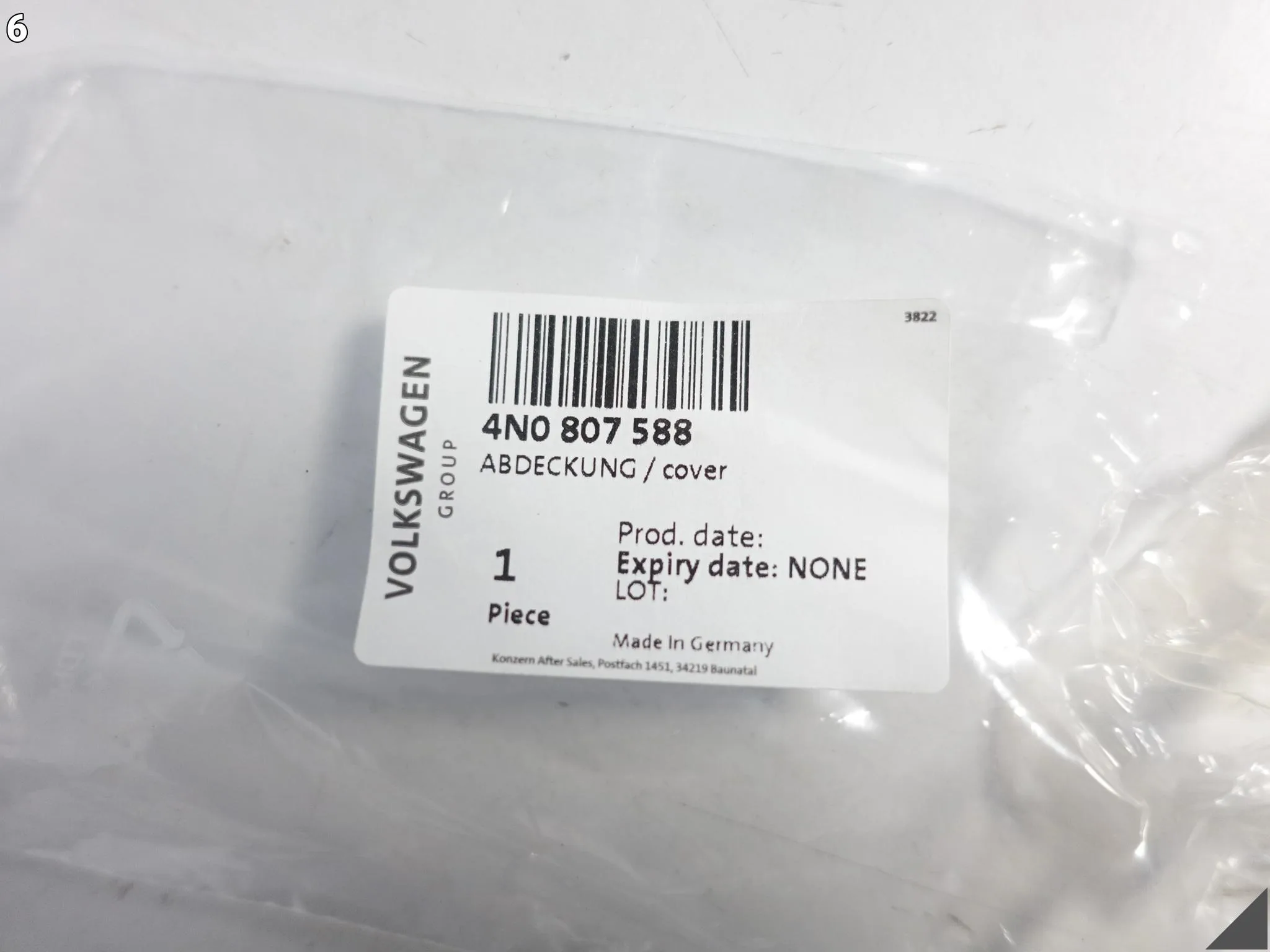 AUDI A8 4N0 D5 17-21 ZAŚLEPKA KRATKA OSŁONA LISTWA W ZDERZAK PRZÓD PRAWA AUDI A8 4N0 D5 17-21 ZAŚLEPKA KRATKA OSŁONA LISTWA W ZDERZAK PRZÓD PRAWA - obrazek 7