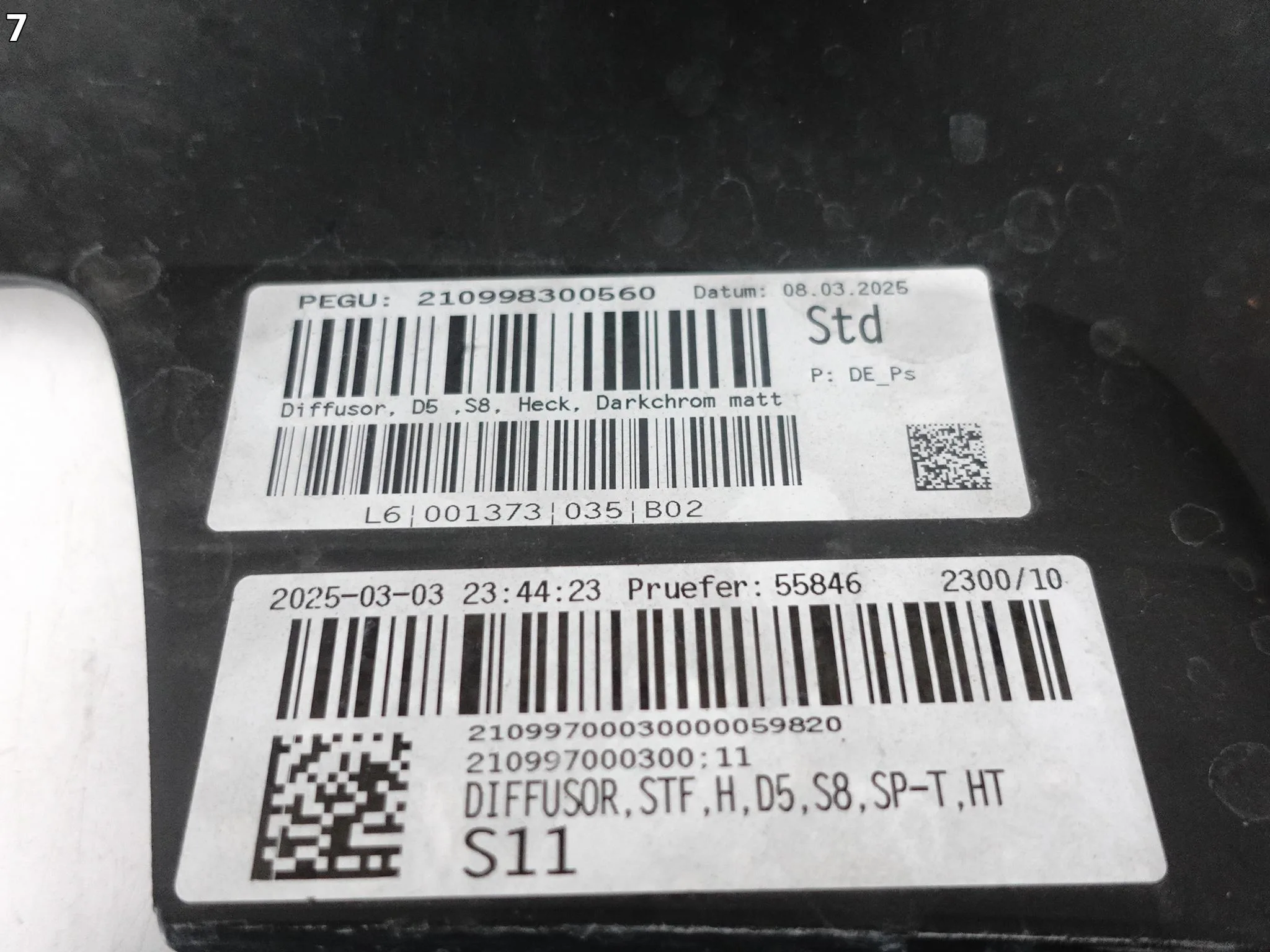 AUDI S8 4N0 D5 LIFT 21- SPOILER DYFUZOR DOKŁADKA W ZDERZAK TYŁ RU6 40cedebfd55a61db182039f472cec712