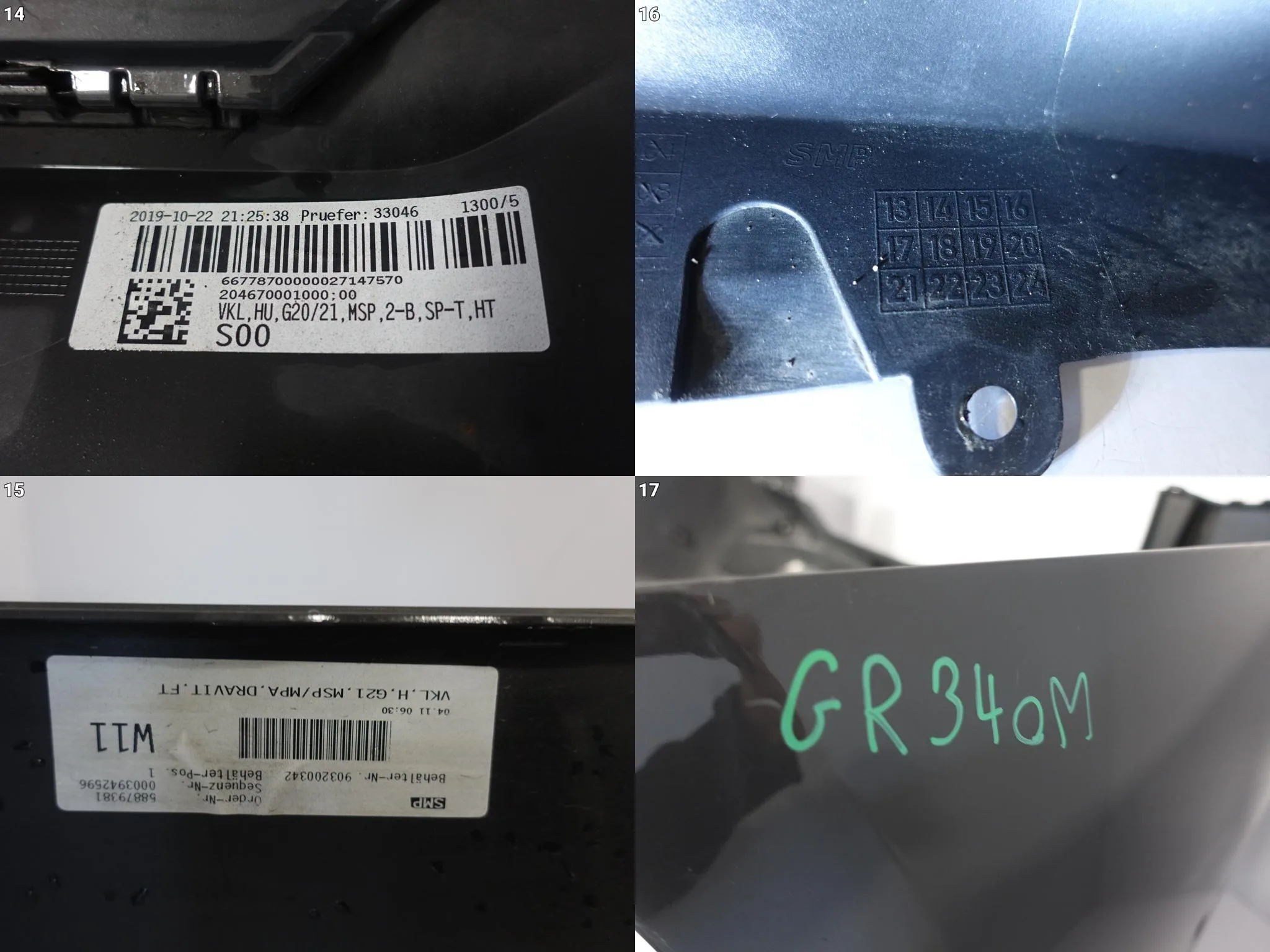 BMW 3 G21 M-PAKIET KOMBI TOURING 18-22 ZDERZAK SPOILER TYŁ (6xPDC) ŁADNY 248545922232d775825e738918f69016