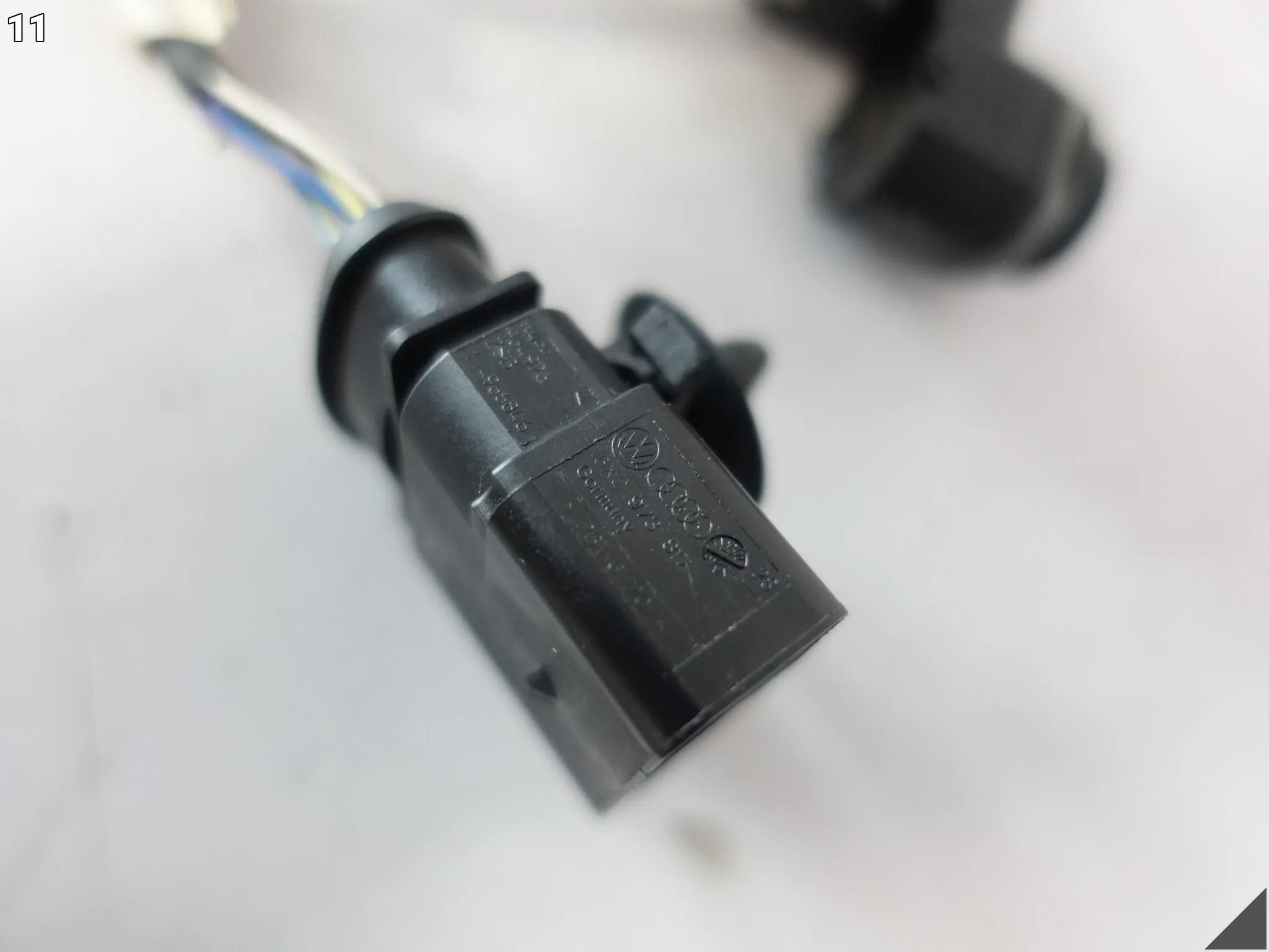 AUDI A7 4G8 C7 10-18 INSTALACJA CZUJNIKI PARKOWANIA ZDERZAK PRZÓD 4 x PDC AUDI A7 4G8 C7 10-18 INSTALACJA CZUJNIKI PARKOWANIA ZDERZAK PRZÓD 4 x PDC - obrazek 12