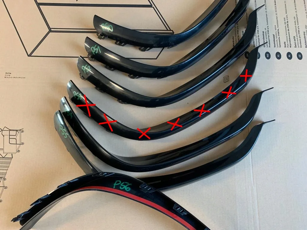 MERCEDES SL R231 6.3 AMG LIFT 16-19 LISTWA LEWA 165abd035264124fde6da148688c4688