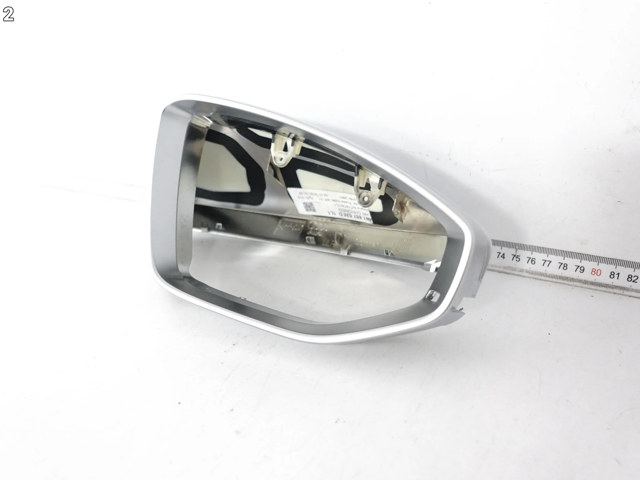 AUDI RS7 4K8 RS6 4K0 C8 S8 A8 4N1 1L1 LUSTERKO OBUDOWA PRAWA ALUMINIUM MATT 66e8d8546652579a13e779a34180f2ef