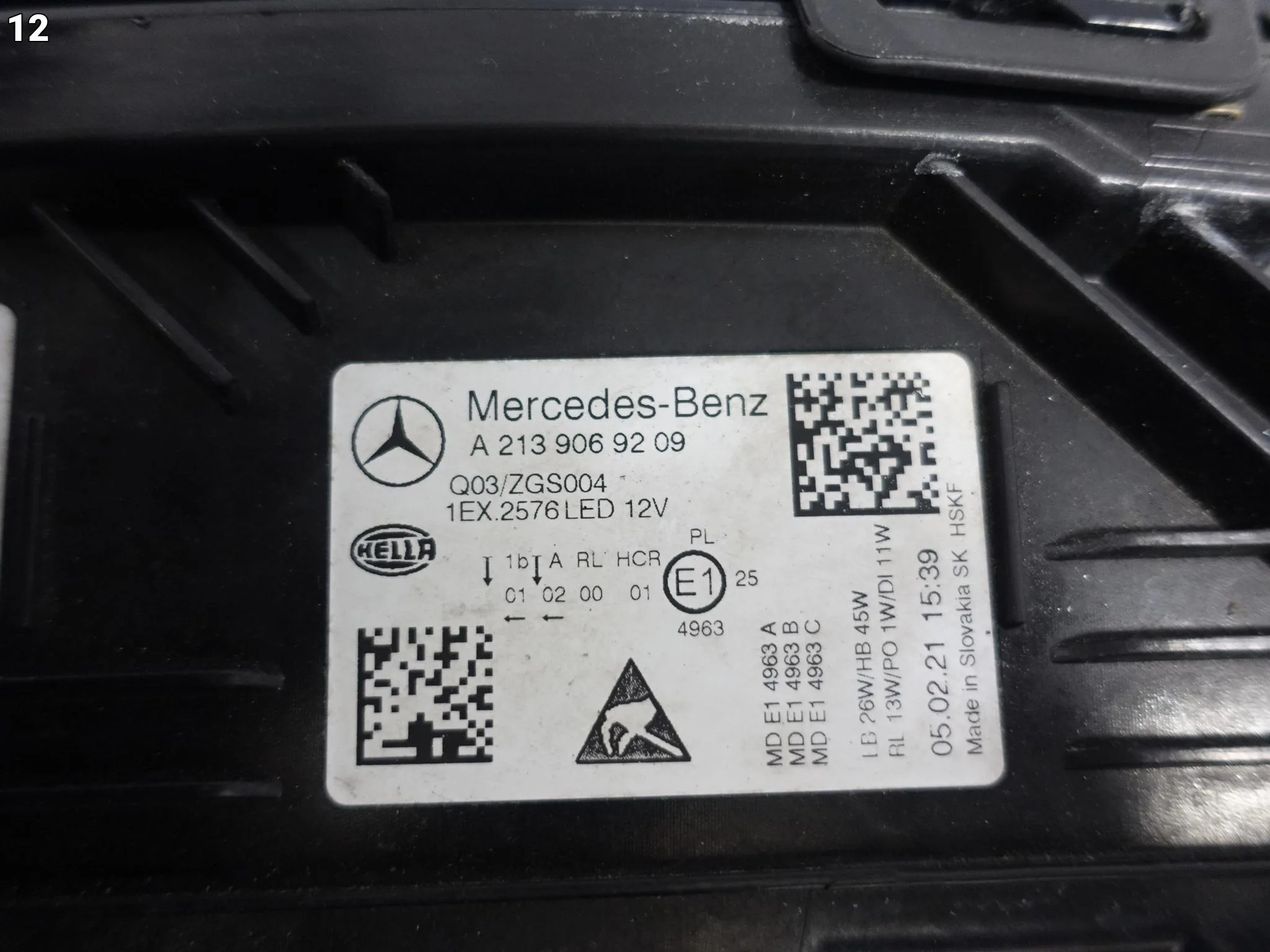 MERCEDES E-KLASA W213 S213 LIFT MOPF 20-23 LAMPA FULL LED PRAWA EUROPA 2a81cf47907e9b6ee1ebeebb07bef24f