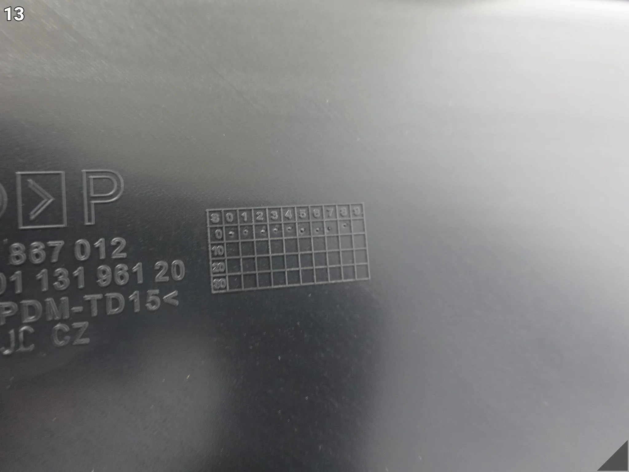 SKODA SUPERB II 2 3T0 08-15 BOCZEK TAPICERKA DRZWI PRZEDNICH PRAWYCH SKODA SUPERB II 2 3T0 08-15 BOCZEK TAPICERKA DRZWI PRZEDNICH PRAWYCH - obrazek 14