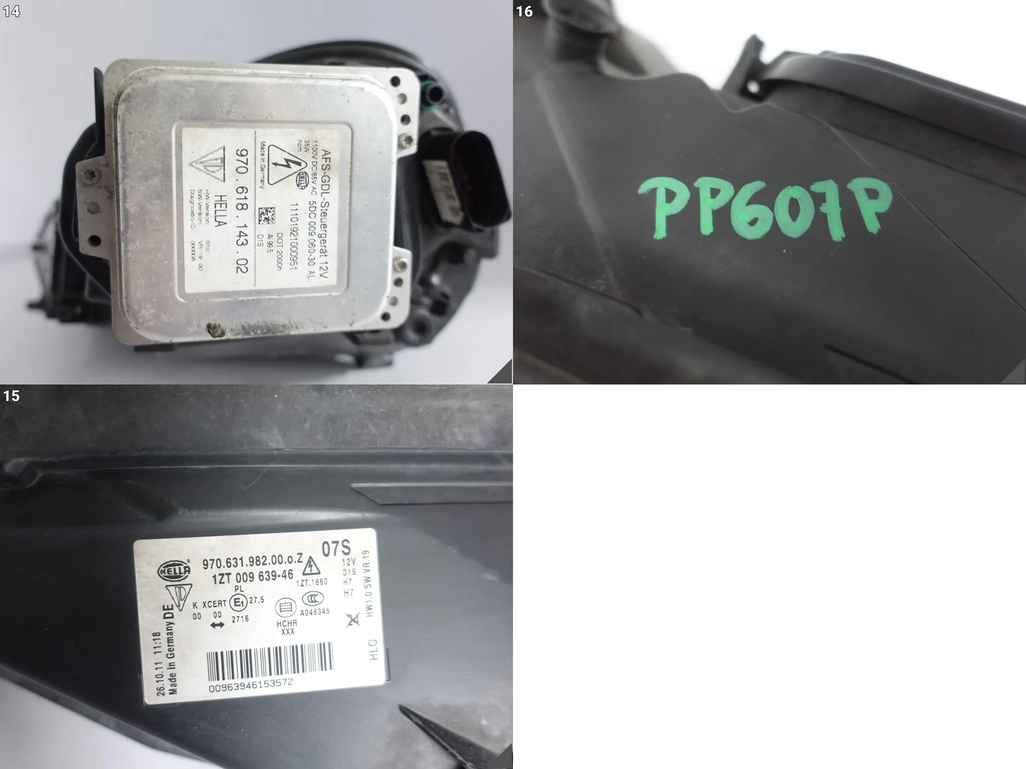 PORSCHE PANAMERA 970 MK1 GTS TURBO 09-13 LAMPA XENON PRAWA PRZÓD EU CZARNA 69e29d7419e82f65cb07bd907d6ff376