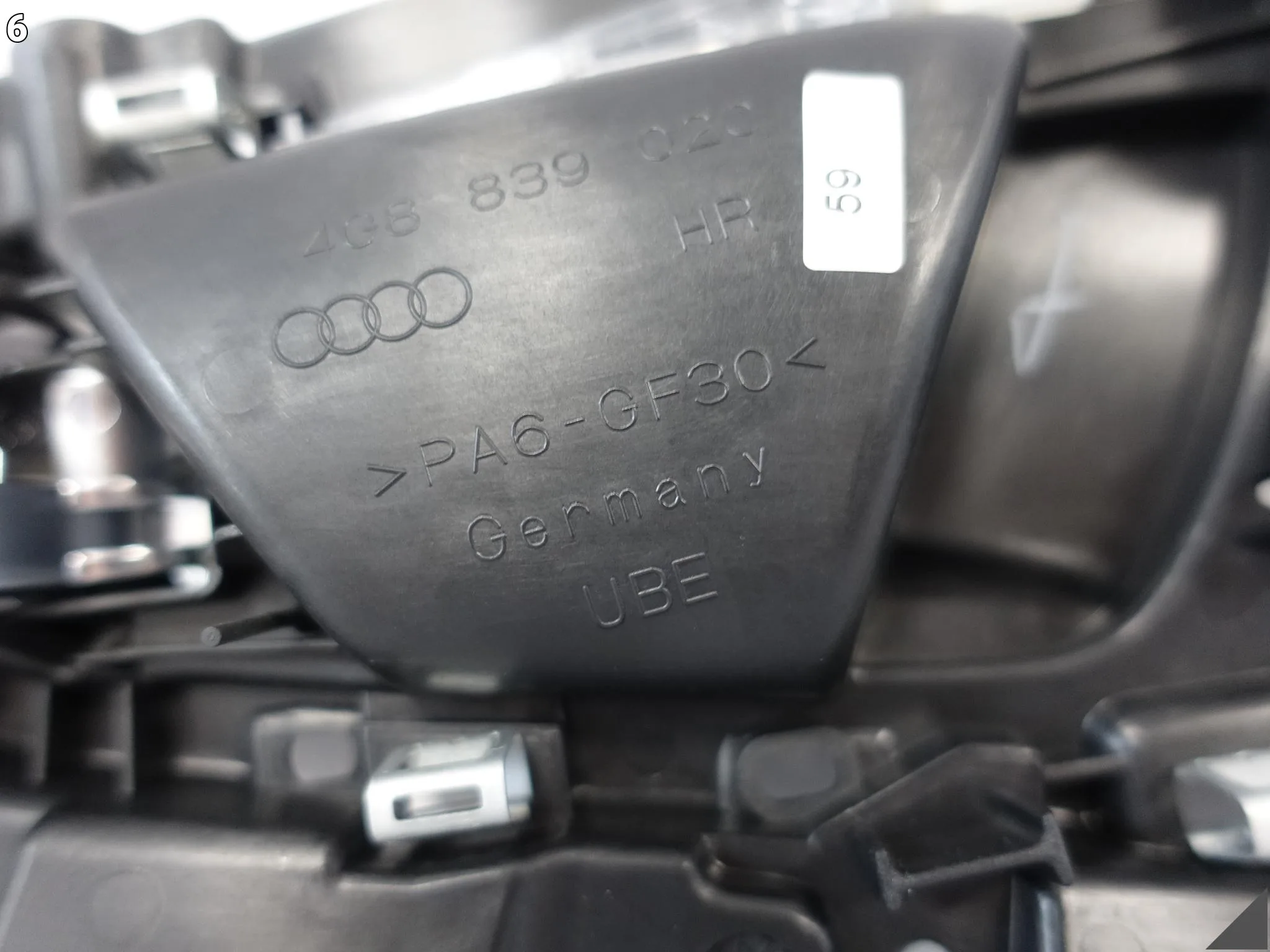 AUDI A7 S7 RS7 C7 4G8 10-18 KLAMKA DRZWI UCHWYT MECHANIZM PRAWA TYŁ CHROM fa9acb2c5cad59b1bb1ba955edf6df9c