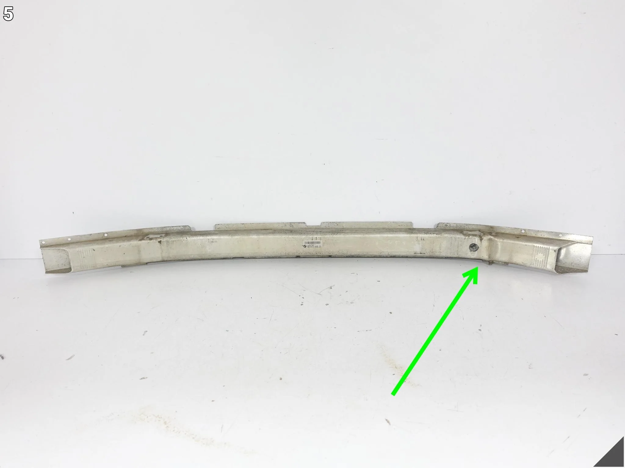 BMW 5 F10 F11 LCI 10-17 BELKA WSPORNIK WZMOCNIENIE PAS W ZDERZAK PRZÓD 4d38dca3685d2ce36641fdf3a7cfa3c4
