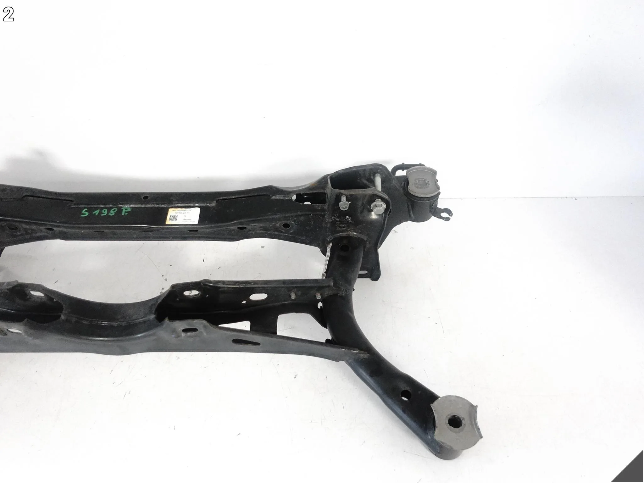 AUDI Q3 83A F3 VW GOLF 5H0 CUPRA SEAT SKODA WÓZEK SANKI BELKA RAMA TYŁ 24KM 6a8d85e6b8b8979667d49fa873cbb357
