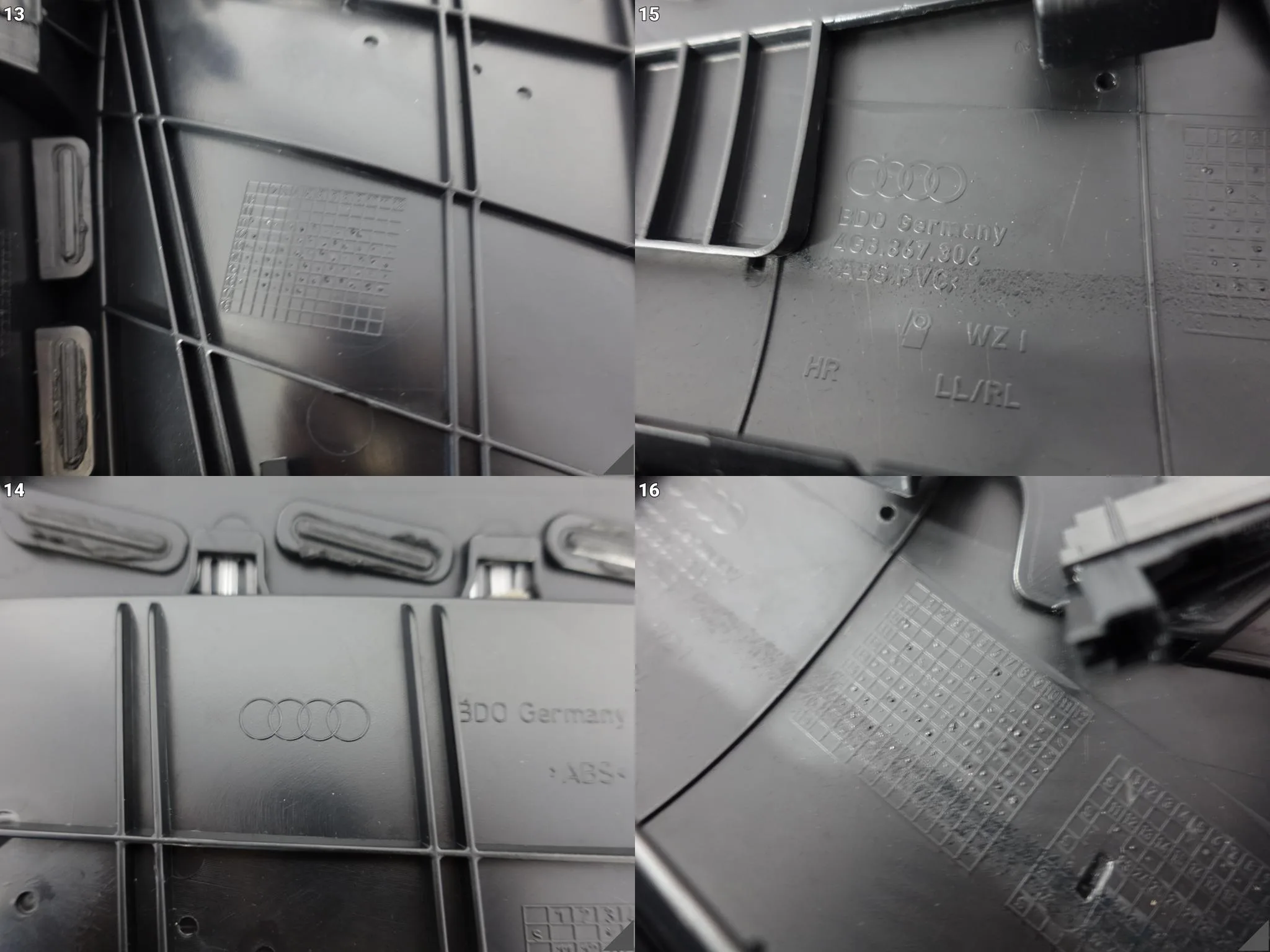 AUDI A7 S7 RS7 4G8 C7 10-18 TAPICERKA BOCZEK DRZWI PRAWA TYŁ SOUL a23664ef2ba4ea6786d6a33ba8fe690b
