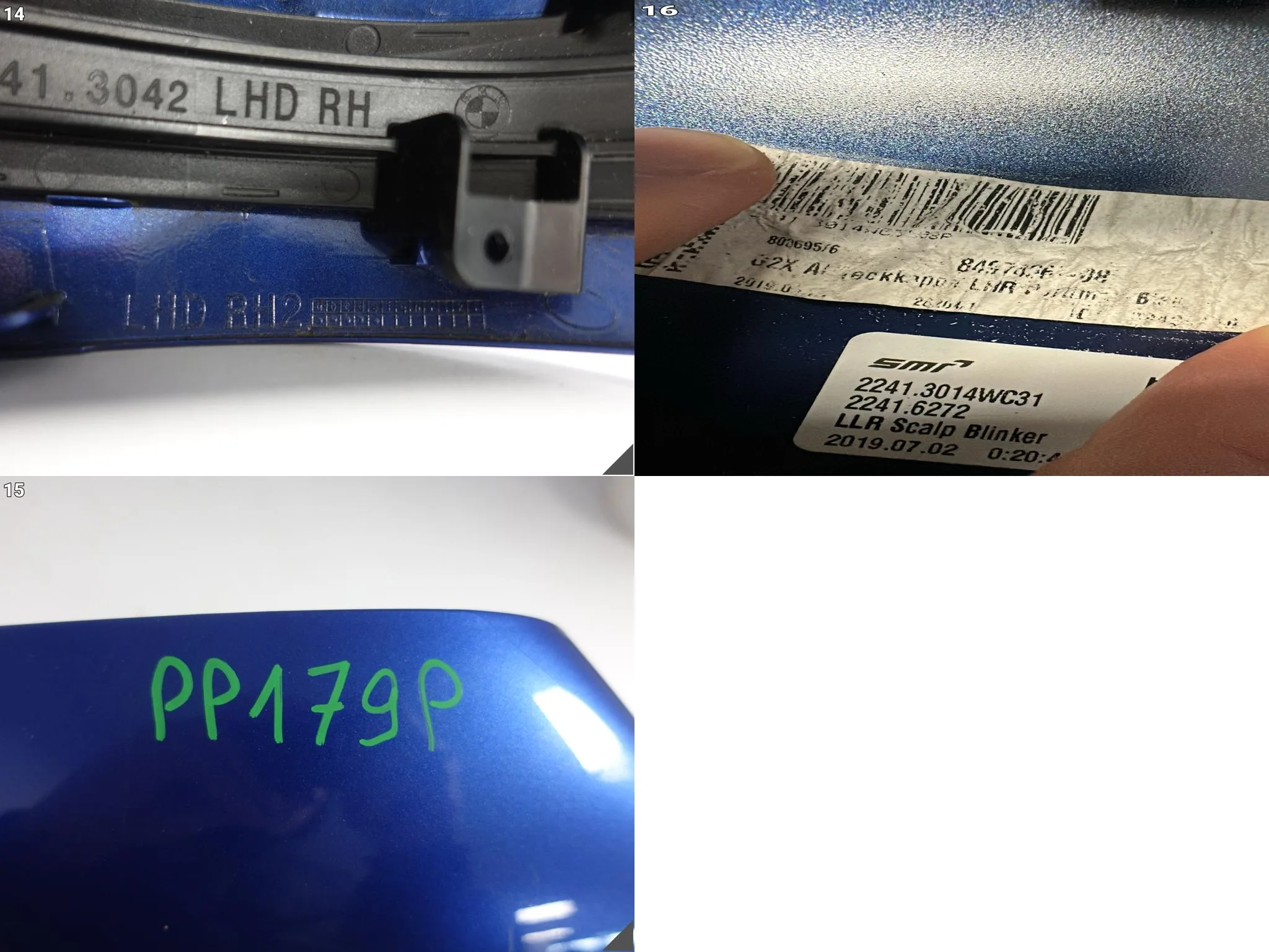 BMW 3 G20 G21 18- OBUDOWA OSŁONA ZAŚLEPKA + KIERUNKOWSKAZ LUSTERKA PRAWA f78428559e8cc3793f4606b1c4269dae