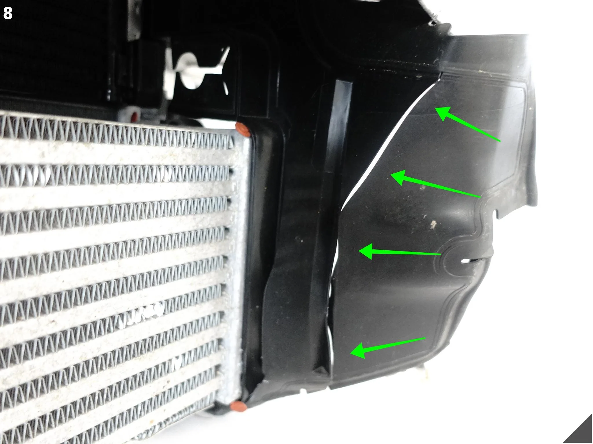 AUDI A7 4G8 A6 4G0 C7 10-18 WZMOCNIENIE PAS CHŁODNICE WENTYLATOR 2.0 TFSI 6af4b7fa8a7690068c77990480cc1e64