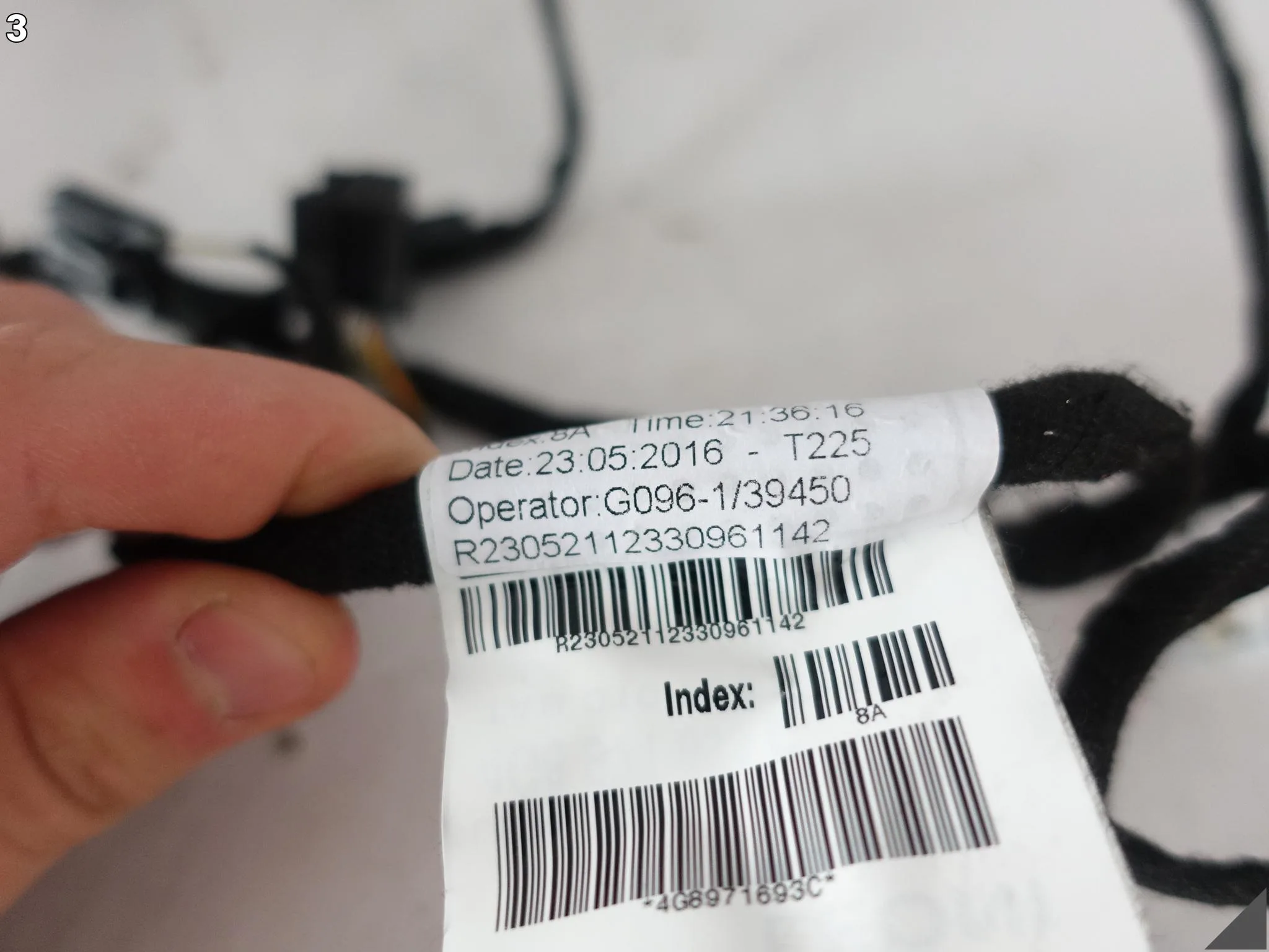 AUDI A7 S7 RS7 4G8 C7 10-18 WIĄZKA INSTALACJA DRZWI TAPICERKI TYŁ L = P a1f0a3ed65d302607ec816d0318e8091