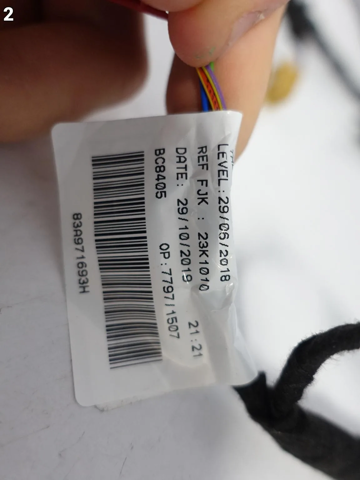 AUDI Q3 83A F3 18-25 WIĄZKA INSTALACJA PRZEWÓD TAPICERKA DRZWI TYŁ R = L c2eb1266eae4b5f53e0f23a9437df5ec