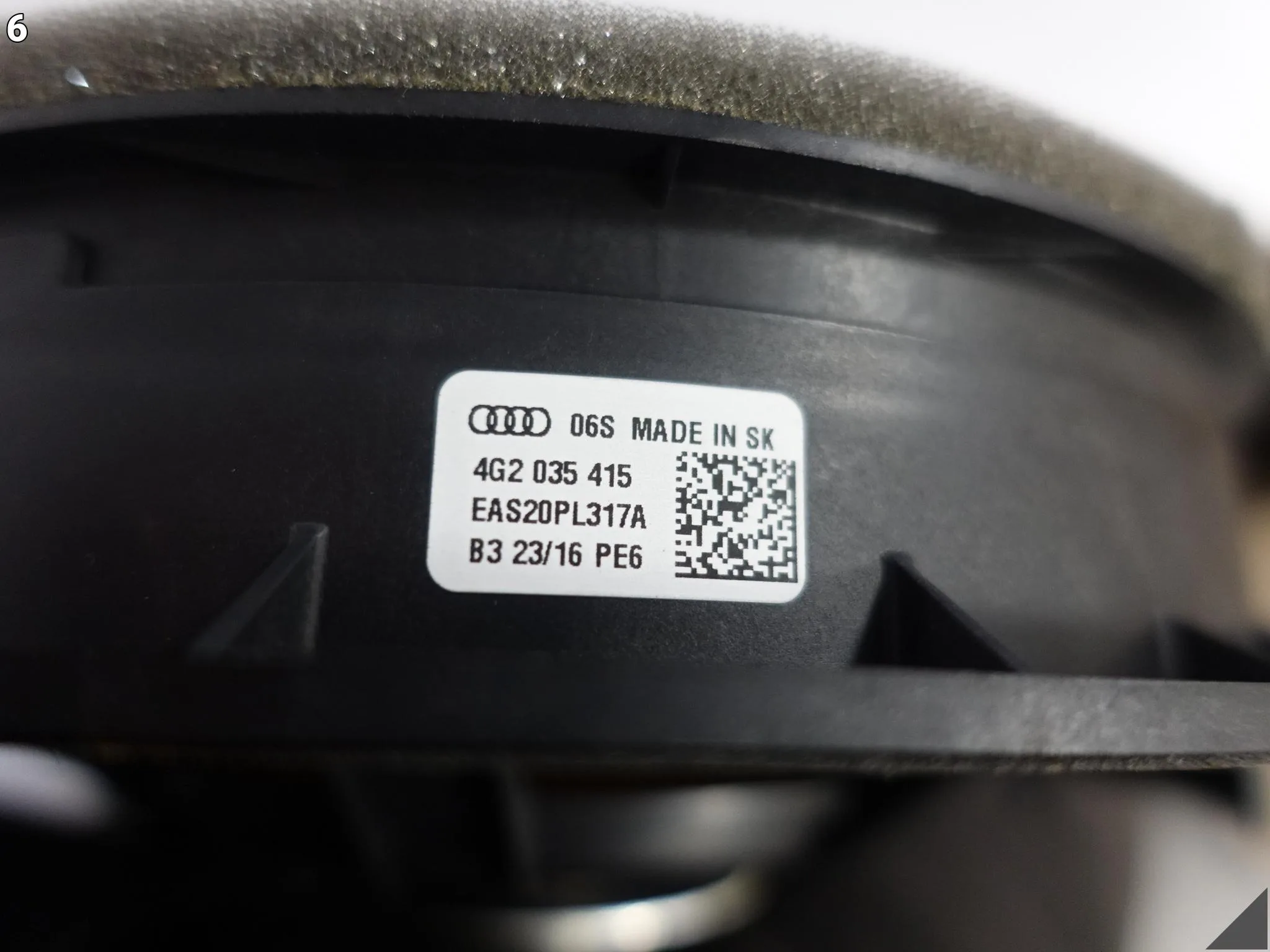 AUDI A7 S7 RS7 4G8 A6 S6 4G0 C7 10-18 GŁOŚNIK NISKOTONOWY DRZWI PRZÓD L=R be8842a595108f5357d2fc72e927cadb