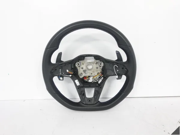 VW GOLF VIII 8 5H0 R R-LINE 19- KIEROWNICA ŁOPATKI SKÓRA NIEBIESKA NIĆ 900e31a18fc8b530526af66941175208