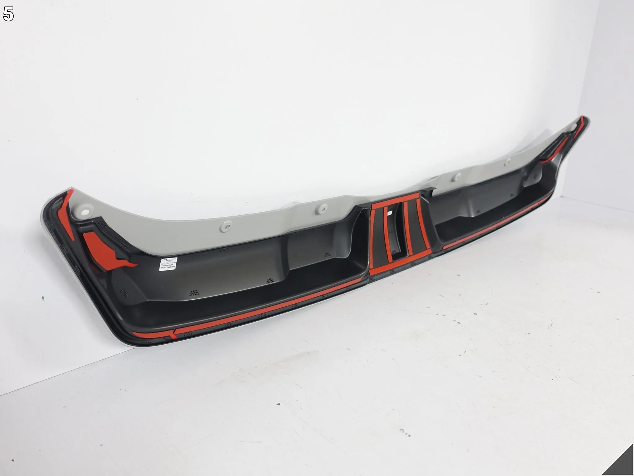 NISSAN QASHQAI II 2 J11 LIFT 17-21 SPOILER LISTWA DOKŁADKA ZDERZAKA TYŁ 57c4888d0167456c888f571112f6fedc