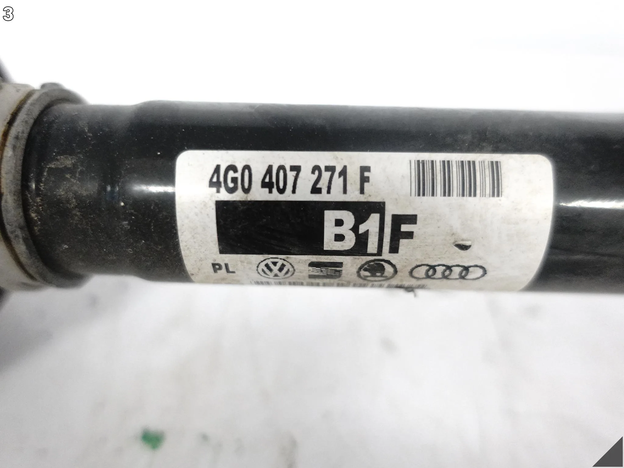 AUDI A7 S7 RS7 4G8 A6 S6 RS6 4G0 S8 4H0 D4 SQ5 80A PÓŁOŚ PRZEGUB PRZÓD L=R 7b4a3128fc35bfcb50bb40ba47318125