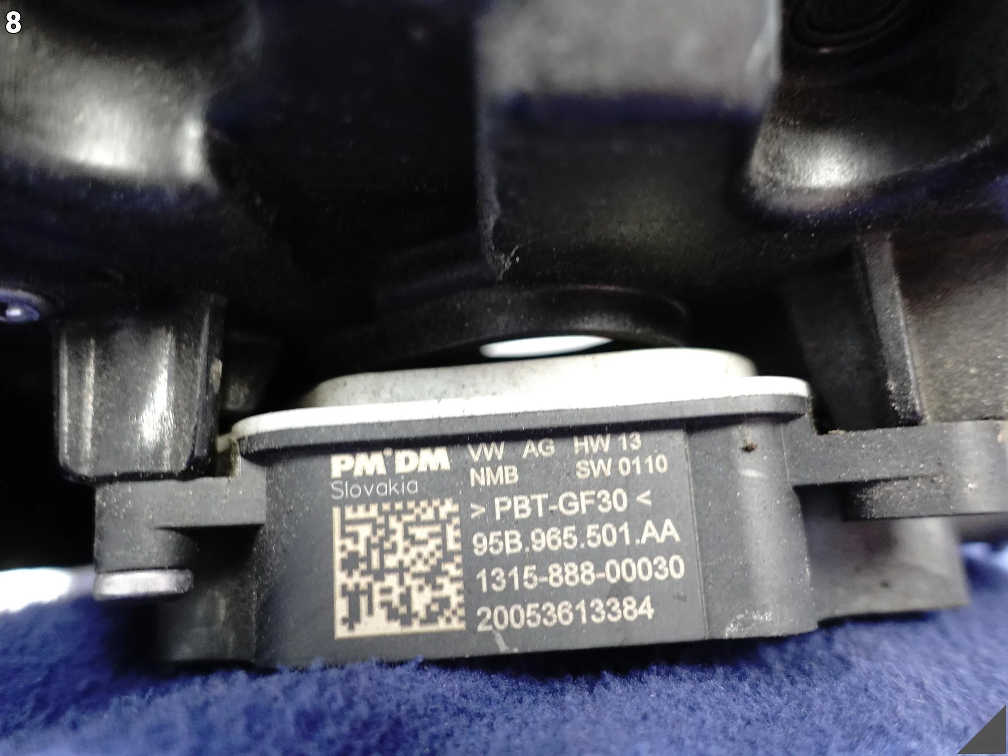 PORSCHE 911 992 20- KRATKA ŻALUZJA KIEROWNICA POWIETRZA WLOT PRAWA PRZÓD 3bb0545497fa3c217a3fe8f64b733376