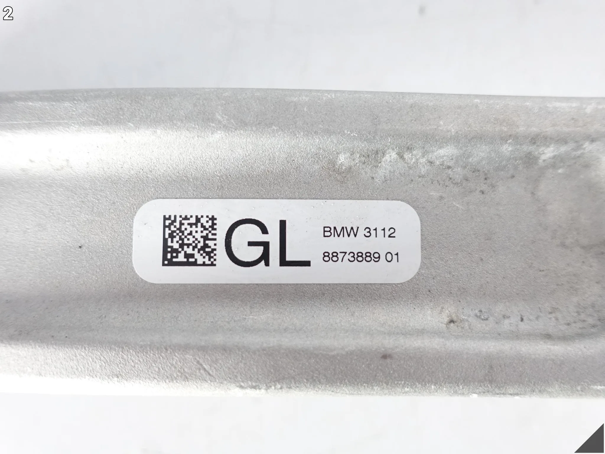 BMW 8 G14 G15 G16 18- WAHACZ POPRZECZNY Z PODUSZKĄ PRZÓD LEWY ORYGINALNY 4dabf41dcd60111f2bb5a3fa79d68166