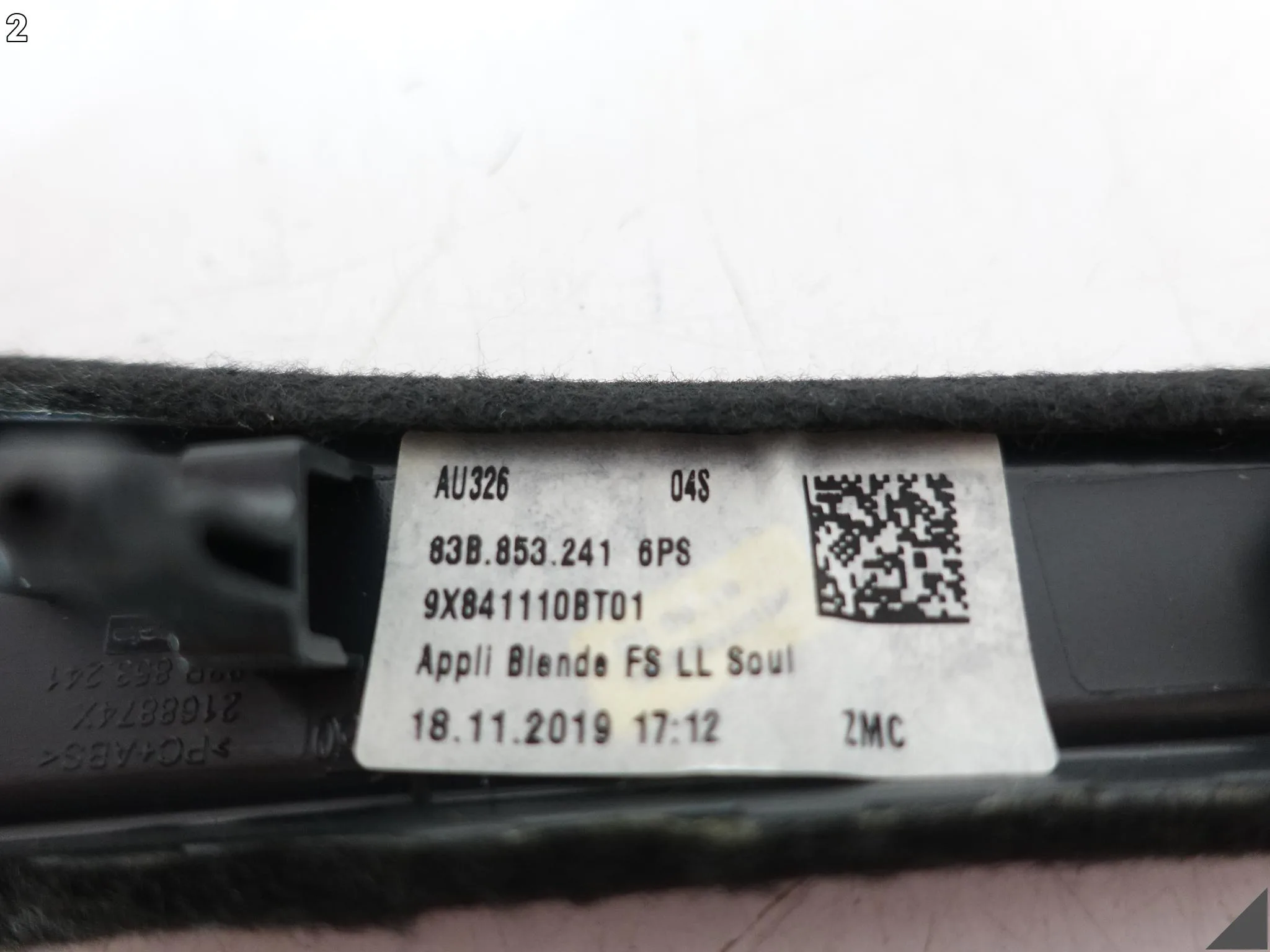 AUDI Q3 83A 83B F3 18-25 LISTWA OSŁONA DEKOR DESKA ROZDZIELCZA 6PS EU 24KM e6c13c46f841e4fb8df0fc52b8b68dfe