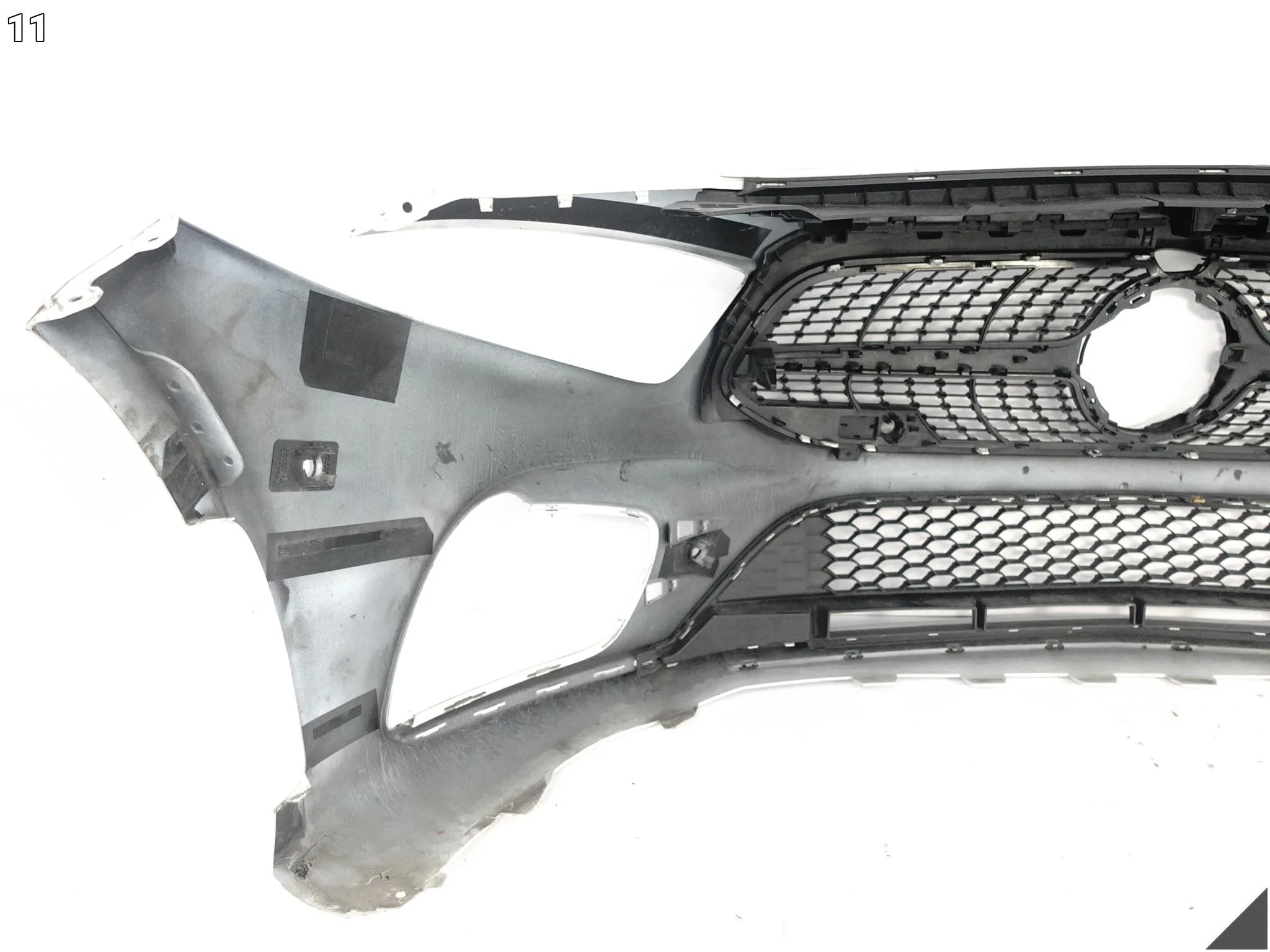 MERCEDES A-KLASA W177 AMG 18-23 ZDERZAK + KRATKA + GRILL + LISTWA PRZÓD PDC 42181e75cc2e3c1d5a283793e45b671d
