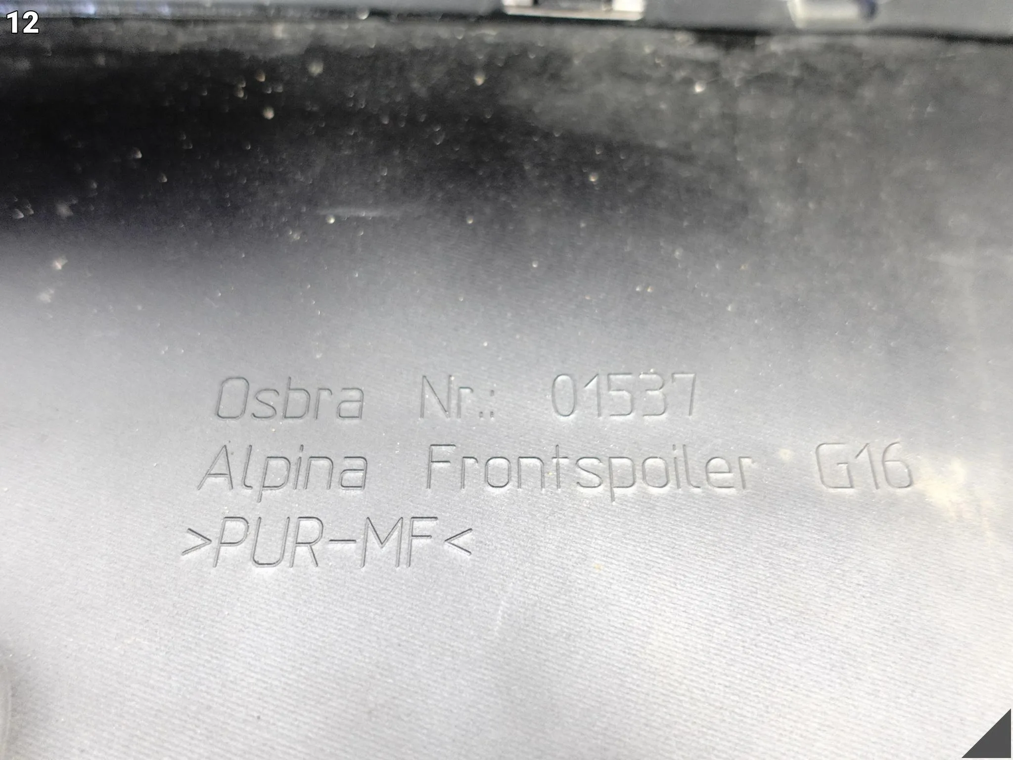 BMW 8 G14 G15 G16 ALPINA B8 M-PAKIET MSP SPORT ZDERZAK SPOILER PRZÓD c15d6f50b9cfa3bf0631cc0a33b43552