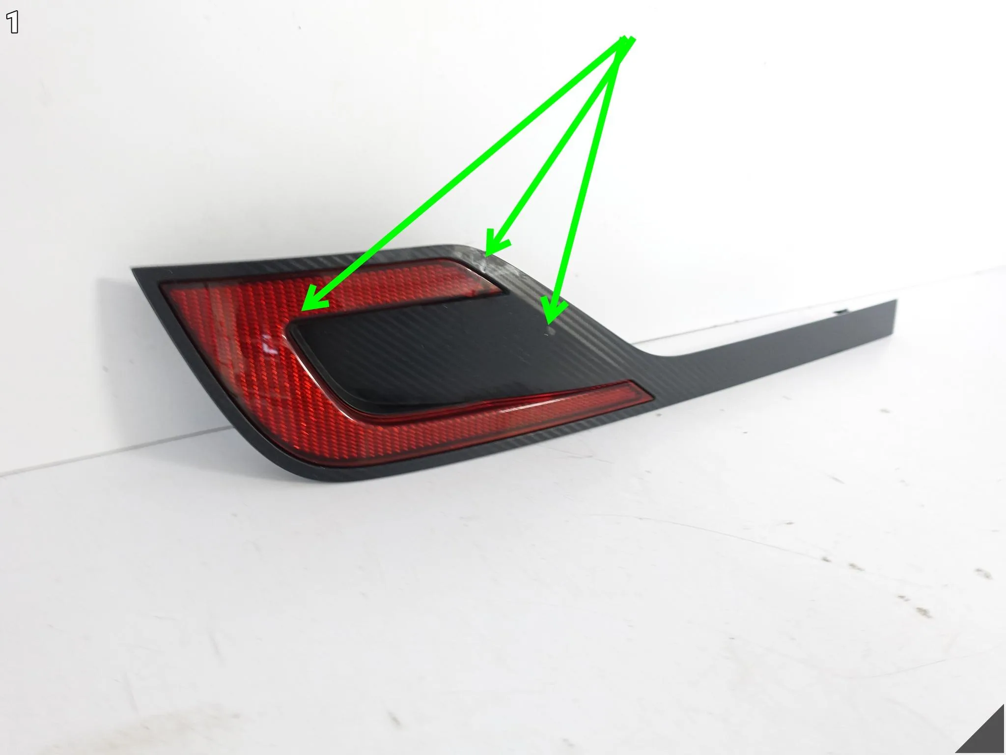 MITSUBISHI ASX I 1 LIFT 16-19 KRATKA ATRAPA + ODBLASK W ZDERZAK TYŁ PRAWA 48cb1c33435a72a79588b9d0c3e139c3