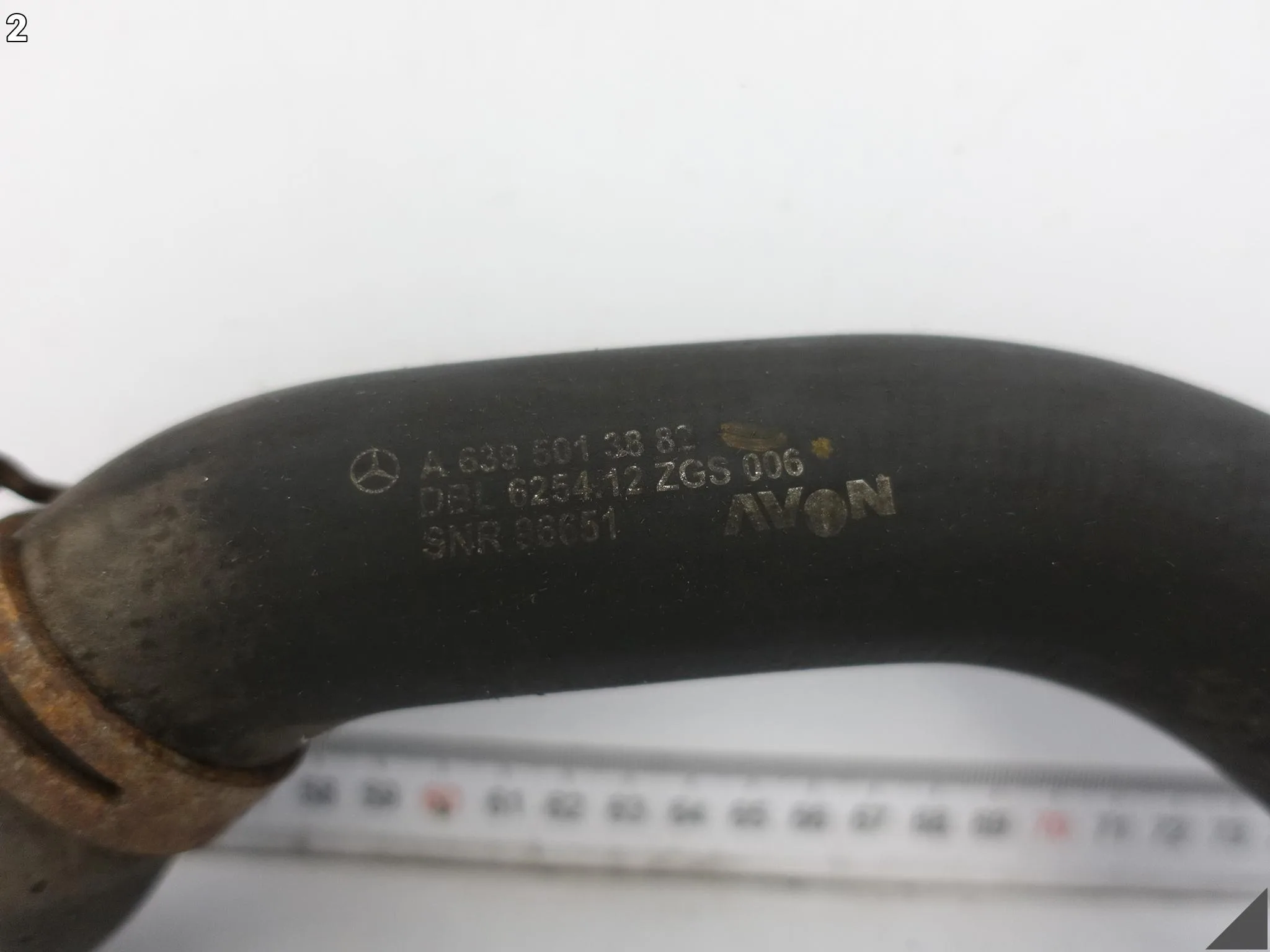 MERCEDES VITO 639 W639 03-14 WĄŻ RURA PRZEWÓD CHŁODNICY WODY A6395013882 9e237a4705695ead847cd08e38cb6651