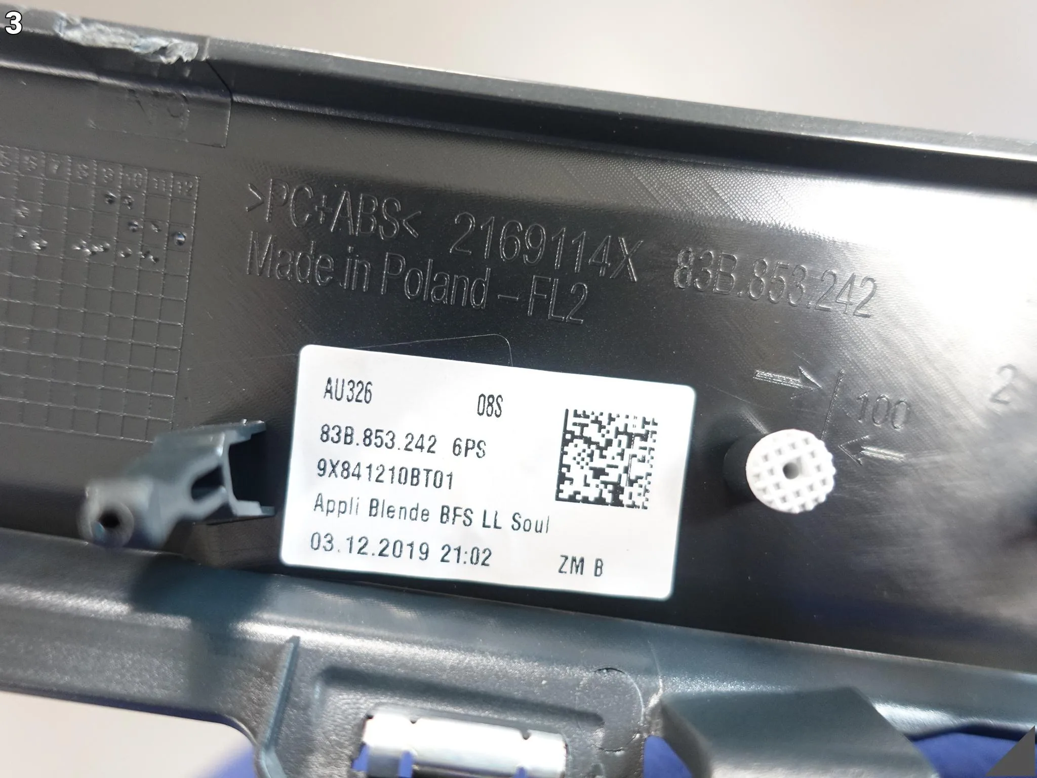 AUDI Q3 83A 83B F3 18-25 LISTWA OSŁONA DEKOR DESKA ROZDZIELCZA 6PS EU 24KM 5ac566577522cfbb4b566ed001533553
