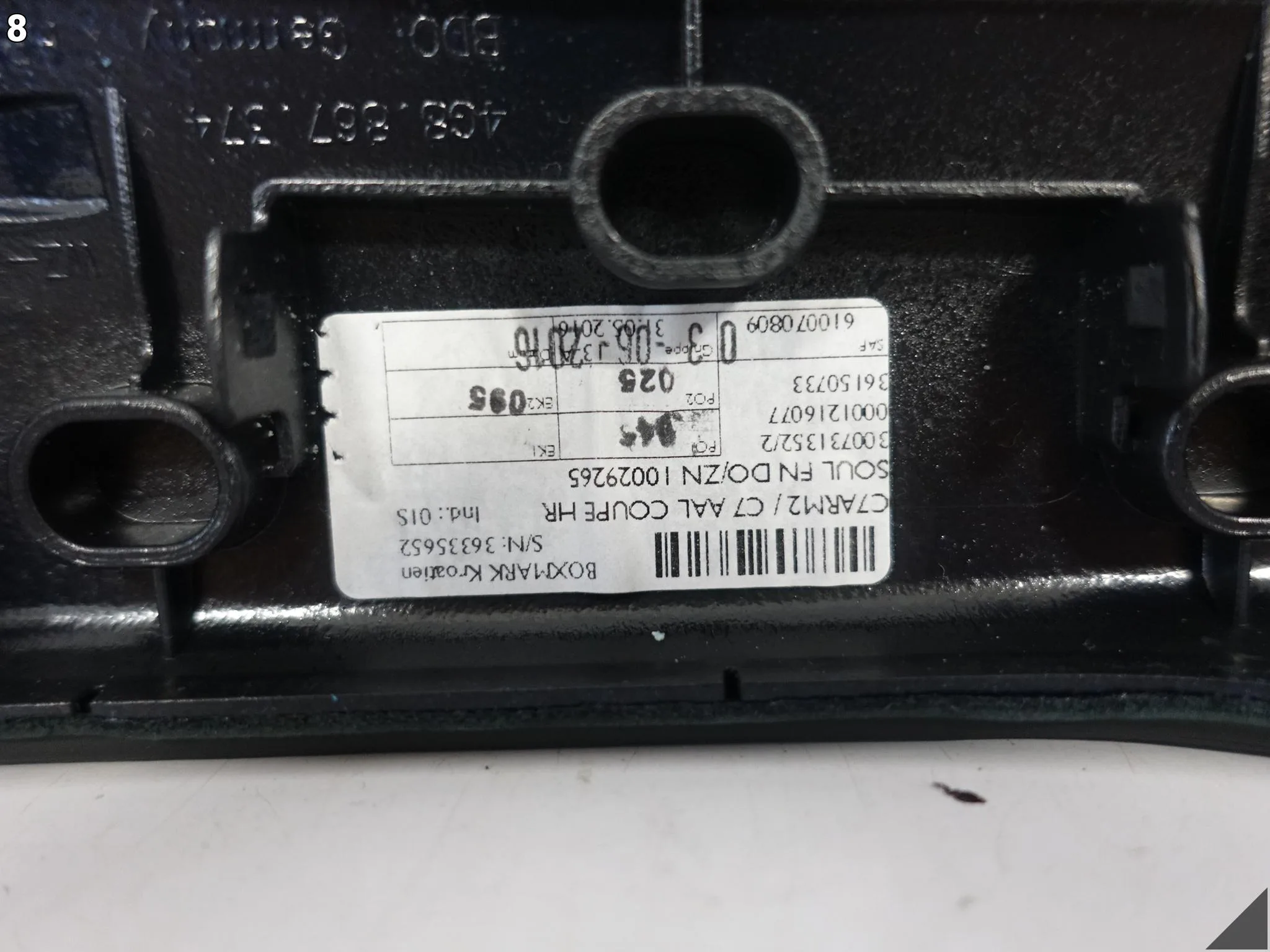 AUDI A7 S7 RS7 4G8 C7 10-18 PODŁOKIETNIK UCHWYT SKÓRA DRZWI PRAWY TYŁ SOUL 2fd47b6f92b8f9aee05be0e79c726fff