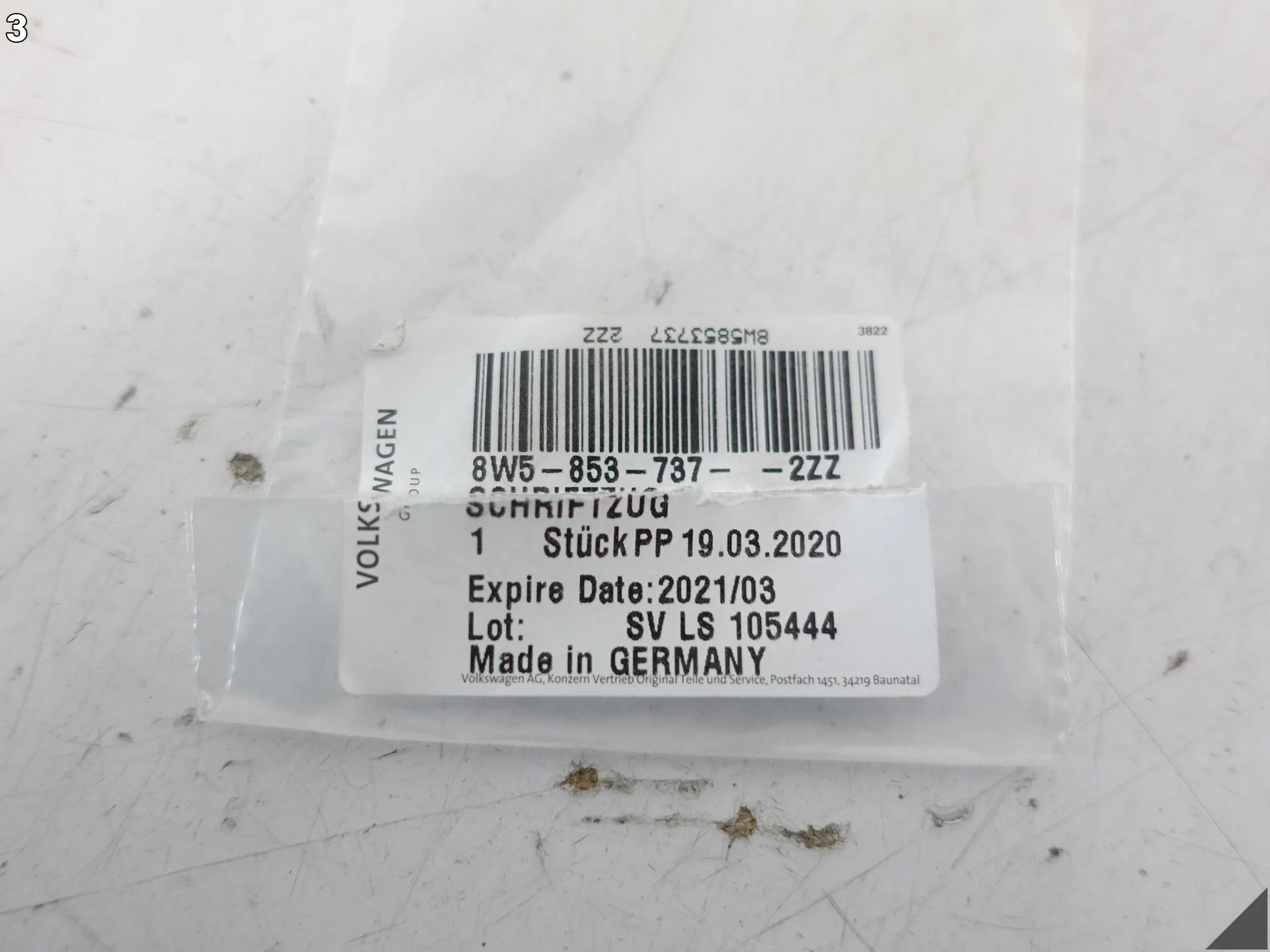 AUDI A4 B9 8W0 8W5 A6 4K0 C8 QUATTRO EMBLEMAT POKRYWA BAGAŻNIKA TYŁ 2ZZ 1300a9e53234239092dfe58c19194c8f