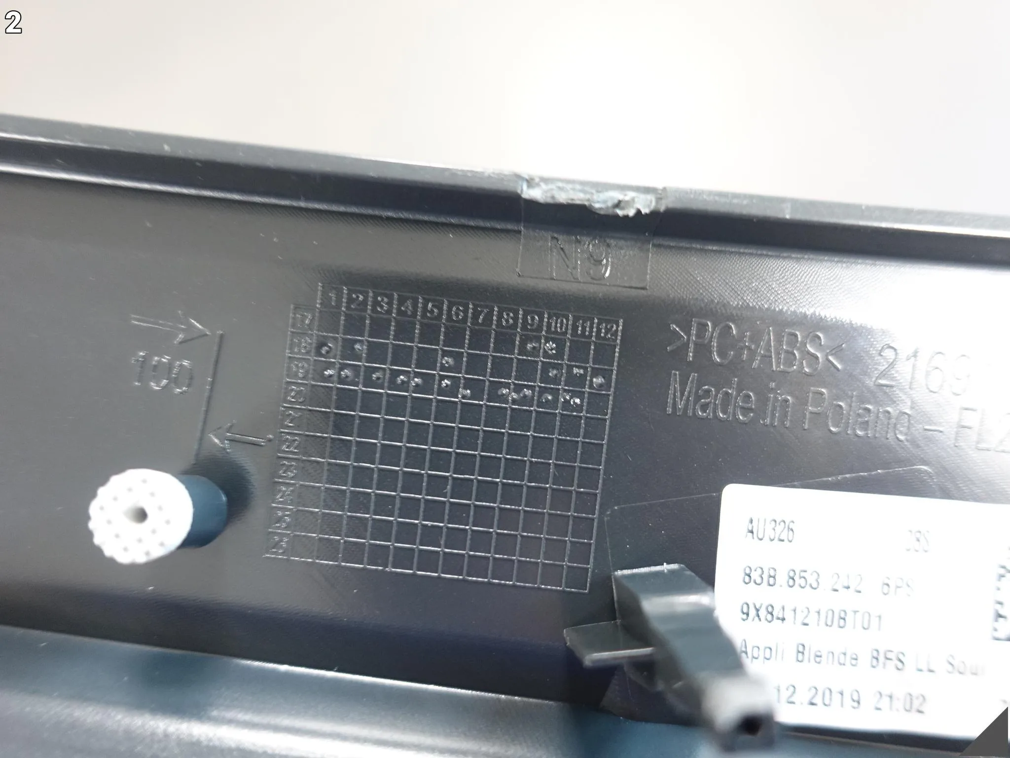 AUDI Q3 83A 83B F3 18-25 LISTWA OSŁONA DEKOR DESKA ROZDZIELCZA 6PS EU 24KM b9450575c68322bae9bfbc19442d16e9