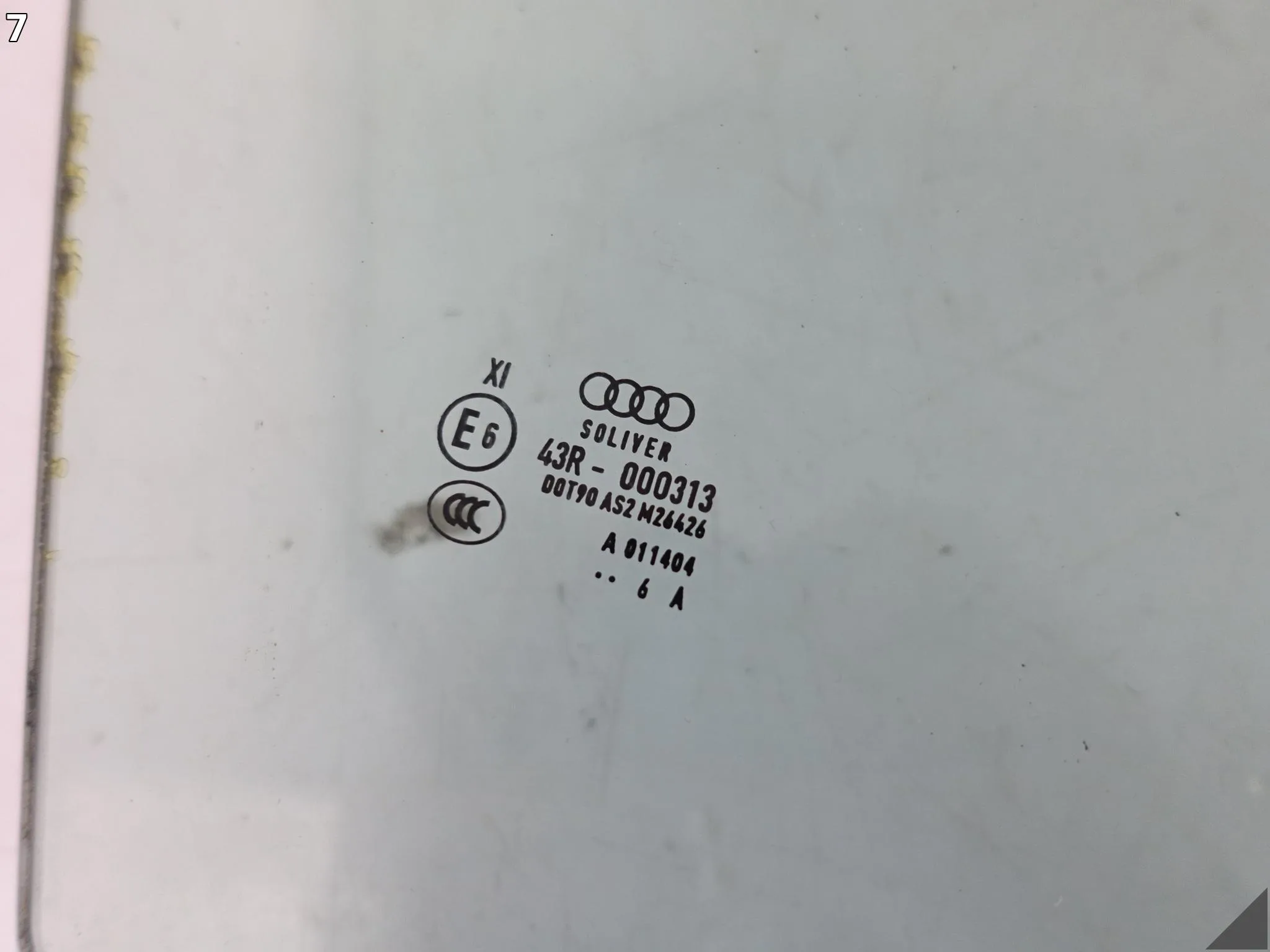 AUDI A7 S7 RS7 4G8 C7 14-18 LIFT SZYBA BOCZNA PODWÓJNA DRZWI PRAWA PRZÓD 24ae7e0497c4f86a52888108bc0d2ea3