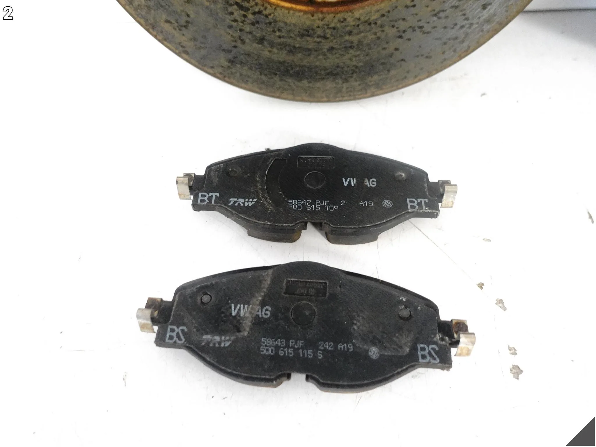 AUDI Q3 83A F3 VW SKODA CUPRA TARCZE HAMULCOWE PRZÓD 312X25MM + KLOCKI 24KM 03673356f289ab4574573c42dc874e42