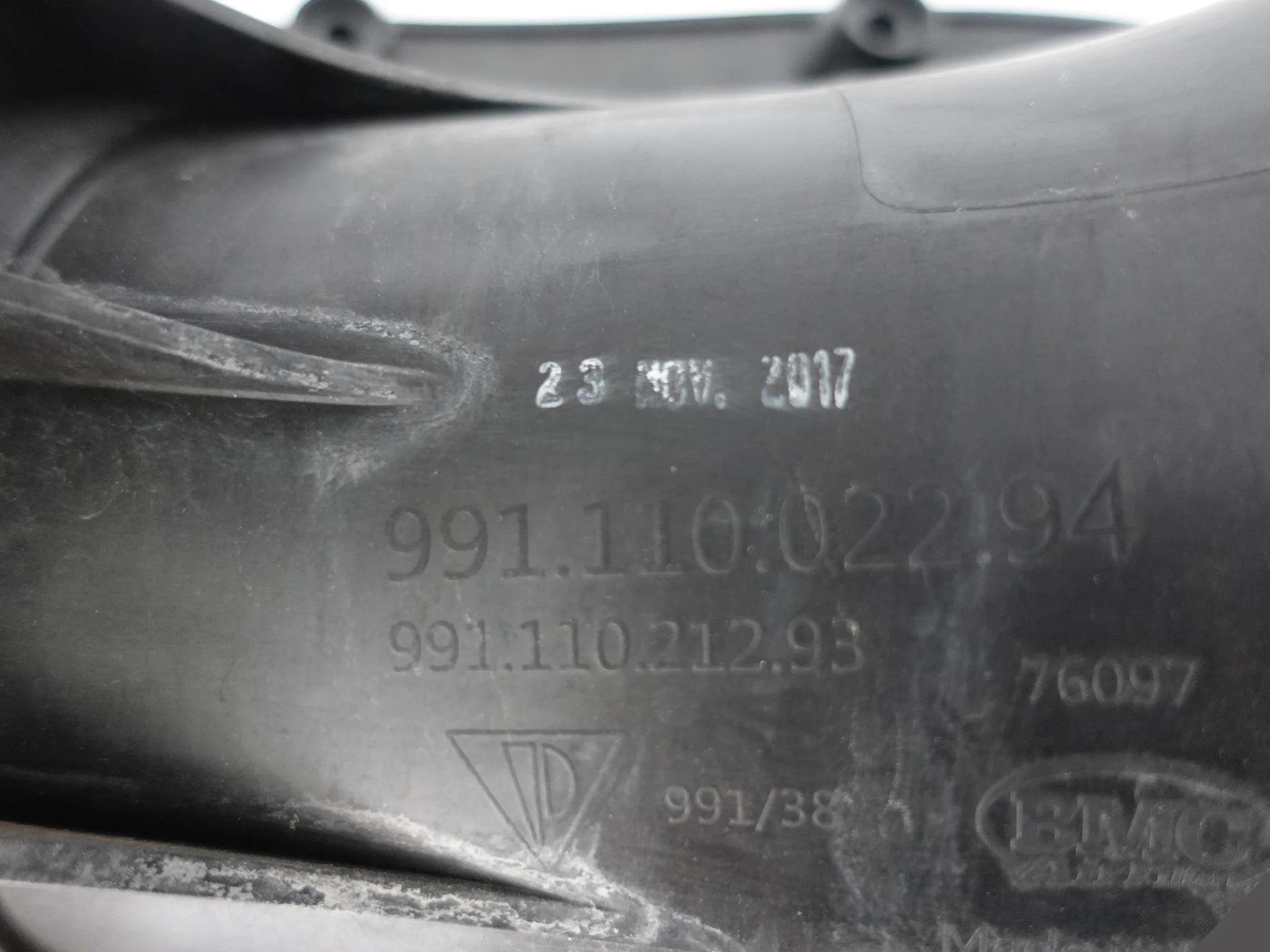 PORSCHE 991 GT3 LIFT MK2 OBUDOWA FILTR POWIETRZA ff930b7069d1c9c109c040c467c7716b