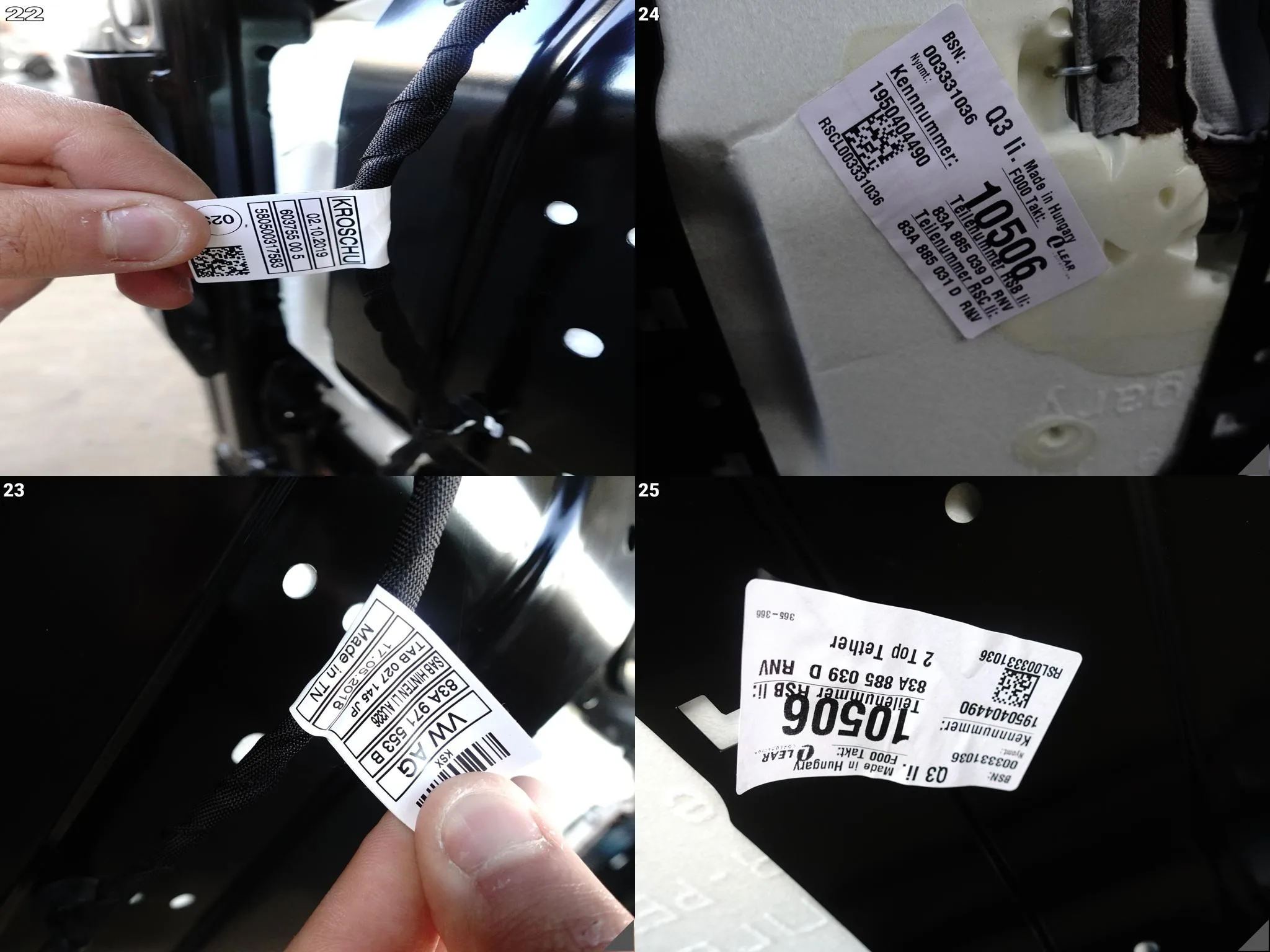 AUDI Q3 83A F3 18-25 KOMPLET FOTELI KANAPA PRZÓD TYŁ SKÓRA OKAPI BRAUN 74c10539fb21e725698bca0b359165a6