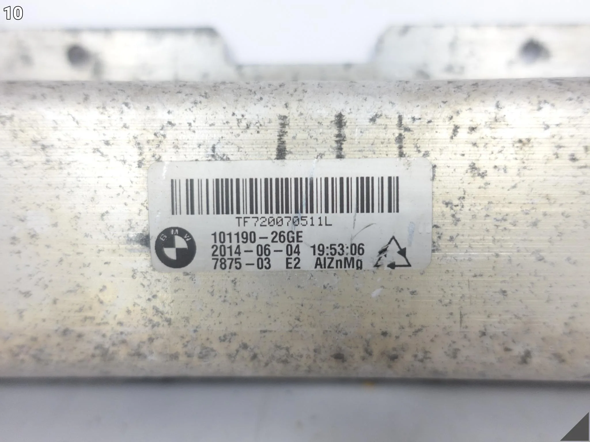 BMW 5 F10 F11 LCI 10-17 BELKA WSPORNIK WZMOCNIENIE PAS W ZDERZAK PRZÓD 3620a7a7003f39fbe28555d3b48fc3ed