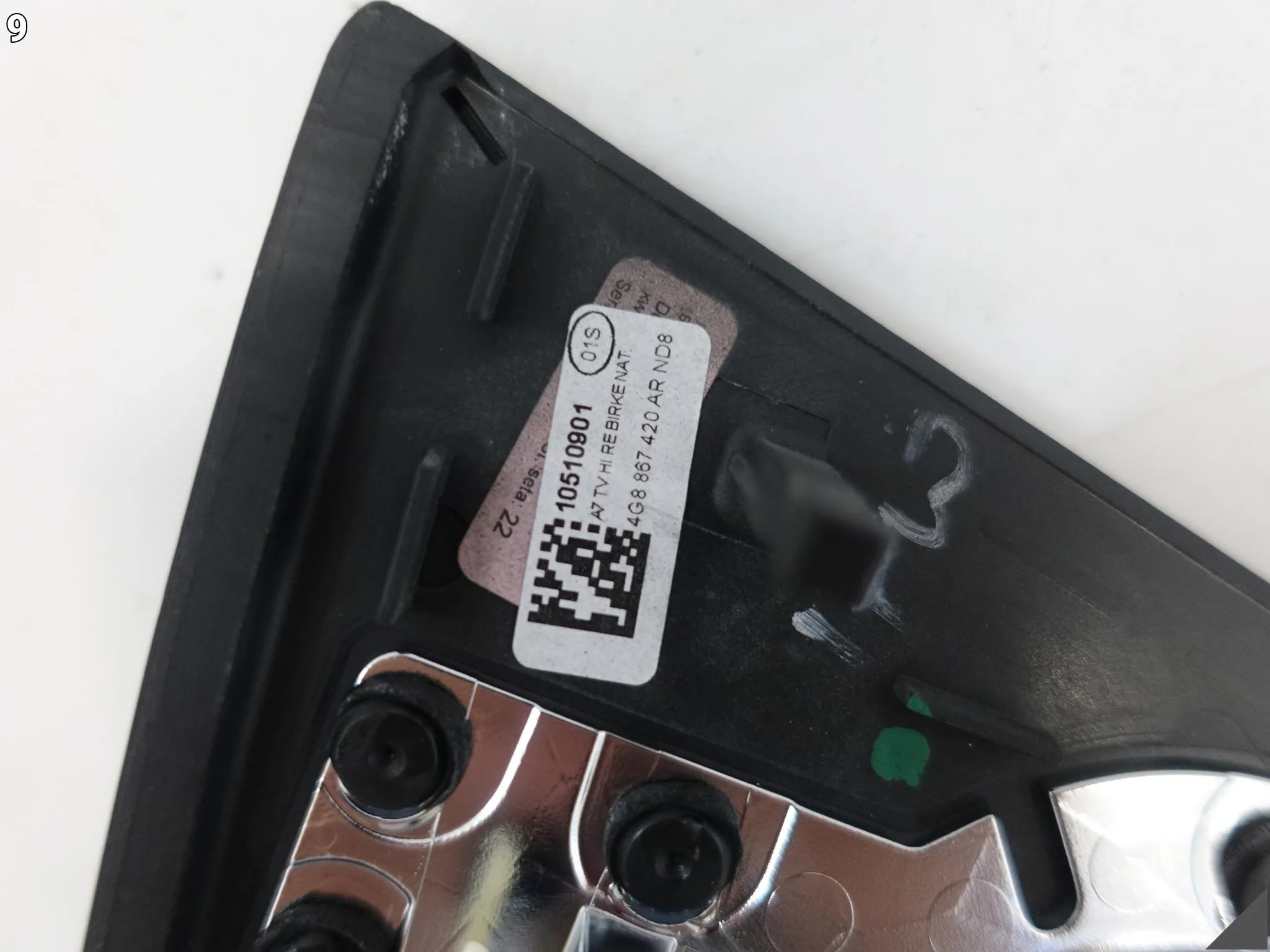 AUDI A7 S7 RS7 4G8 C7 10-18 OSŁONA DEKOR DRZWI LISTWA PRAWA TYŁ CHROM ND8 679ac2a0aaa2c94d2a098a98e9237f3d