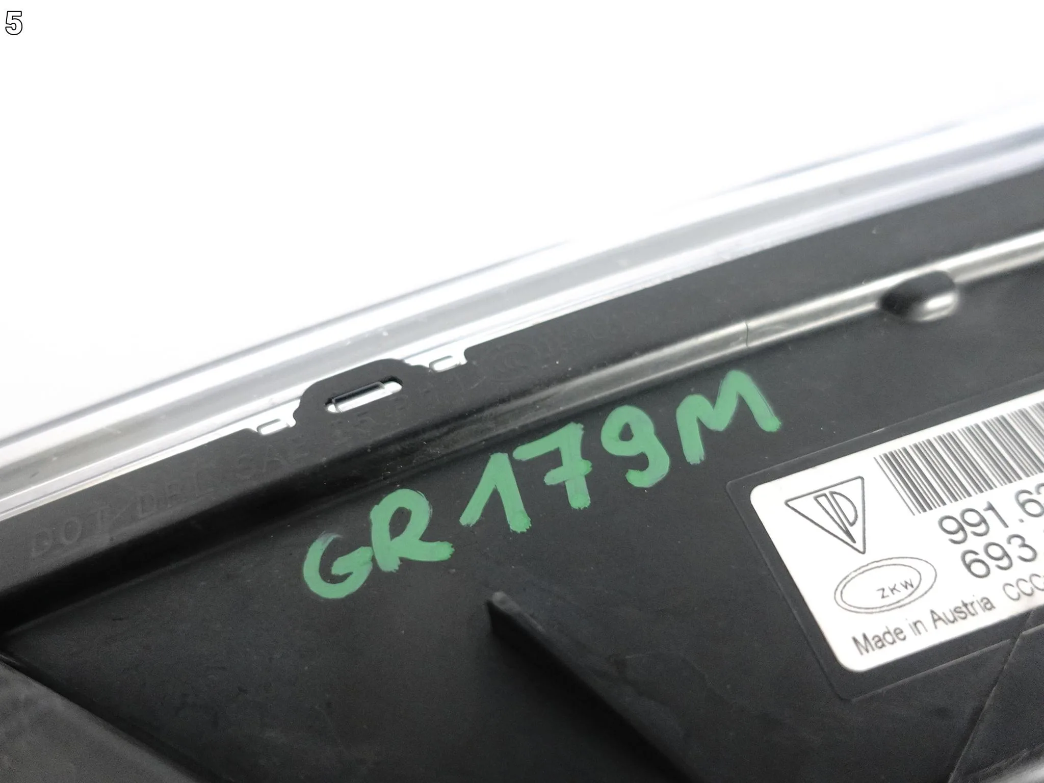 PORSCHE 991 911 GT3 GTS MK1 11-15 LAMPA LED DRL KIERUNKOWSKAZ LEWY BLACK b7319f457a21ae25a8405cdfbbeeb0b1
