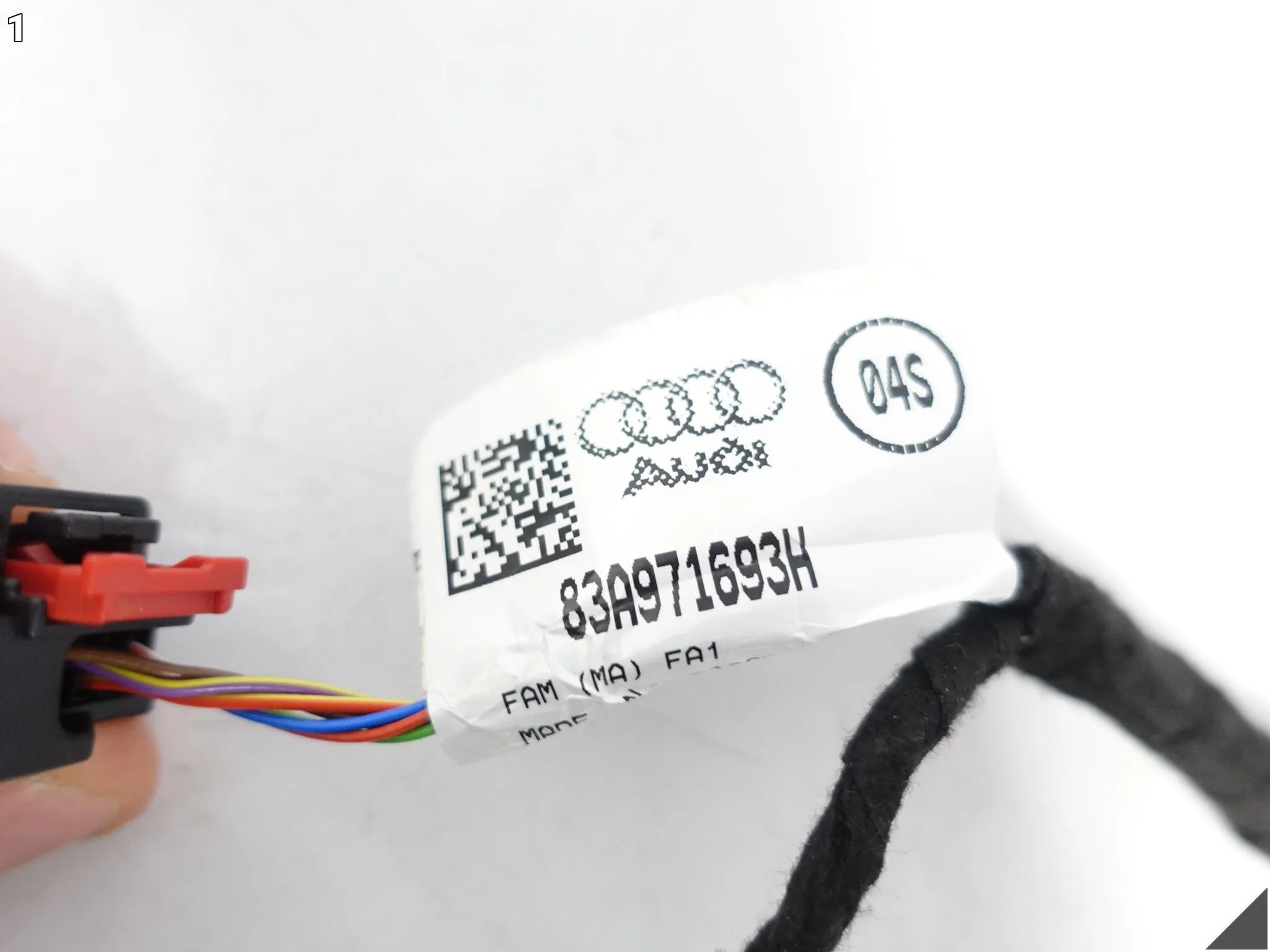 AUDI Q3 83A F3 18-25 WIĄZKA INSTALACJA PRZEWÓD TAPICERKA DRZWI TYŁ R = L 565ea35acf5139d687c7ecca91a3f29c