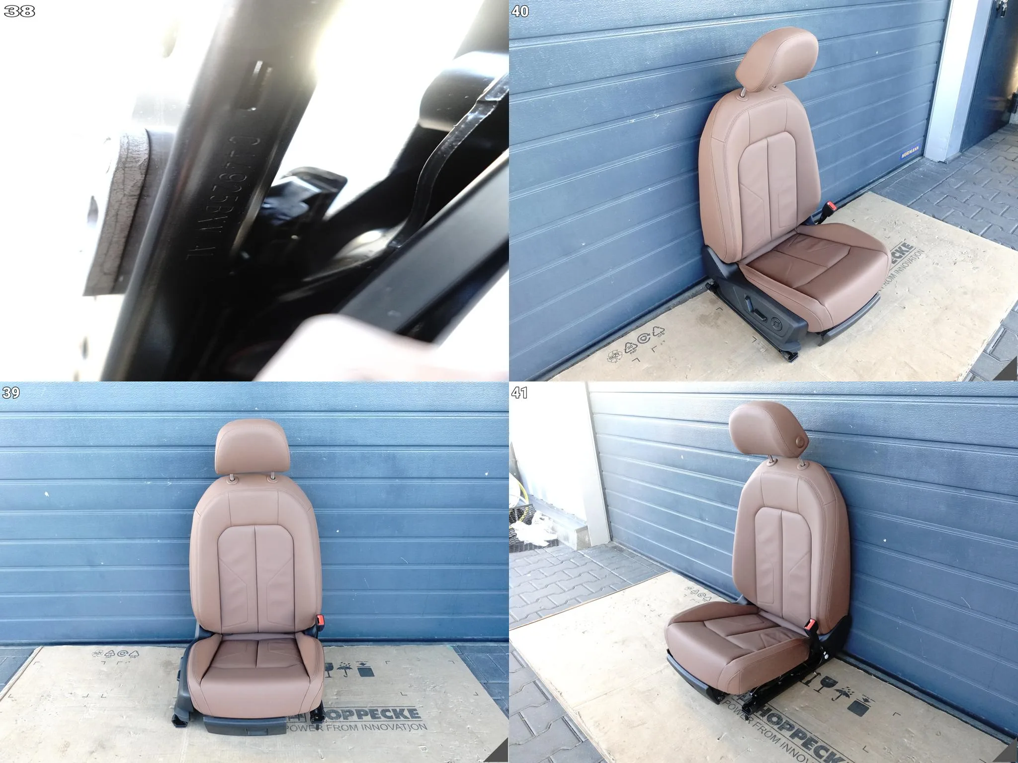 AUDI Q3 83A F3 18-25 KOMPLET FOTELI KANAPA PRZÓD TYŁ SKÓRA OKAPI BRAUN 92b7a0702e9c6278427d6f4ac4e1e21c