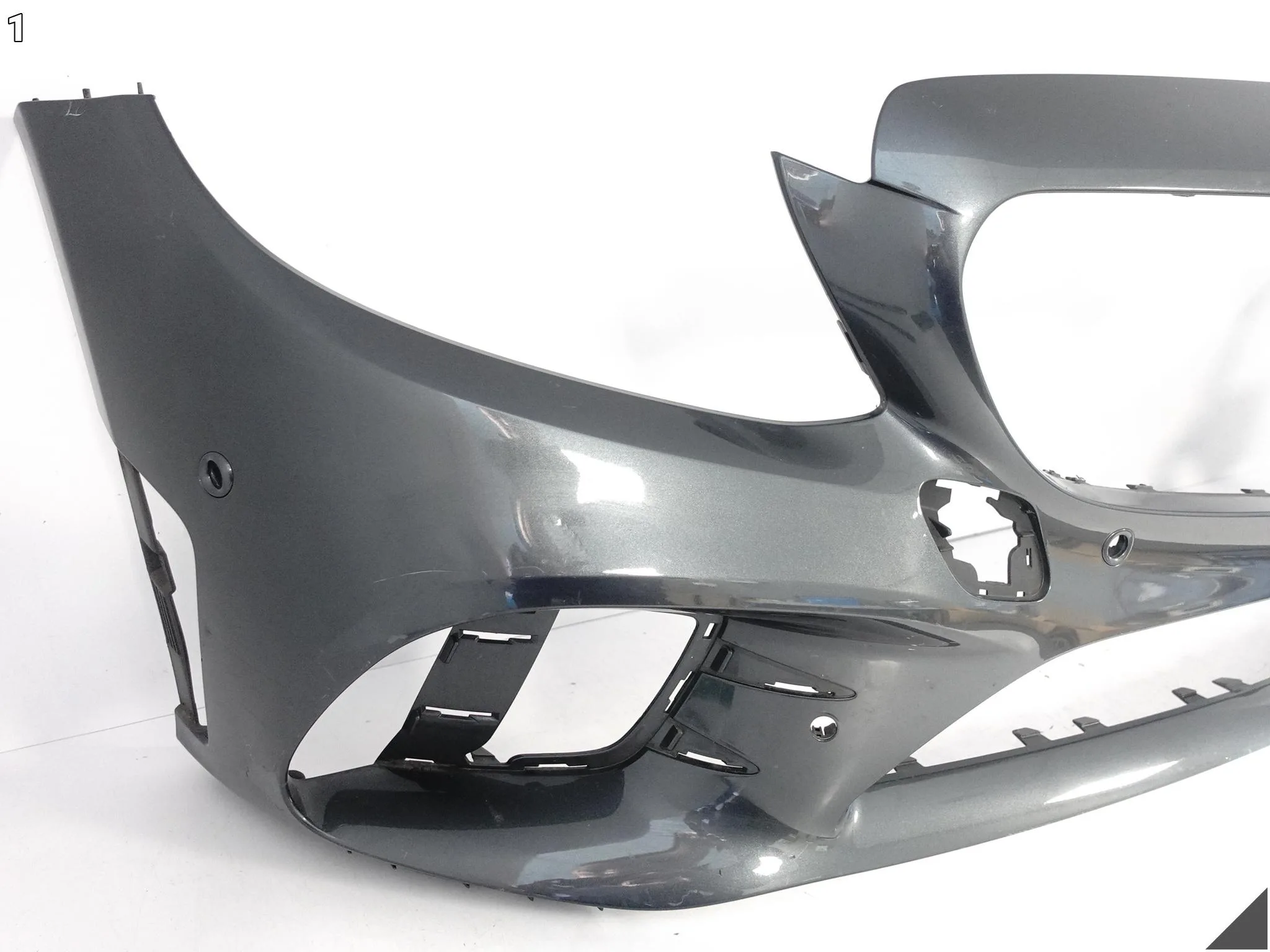 MERCEDES C-KLASA W205 S205 AMG LIFT MOPF 18-21 ZDERZAK BUMPER PRZÓD (6xPDC) ebfc539f2c0792ea812bcccf96b68d55