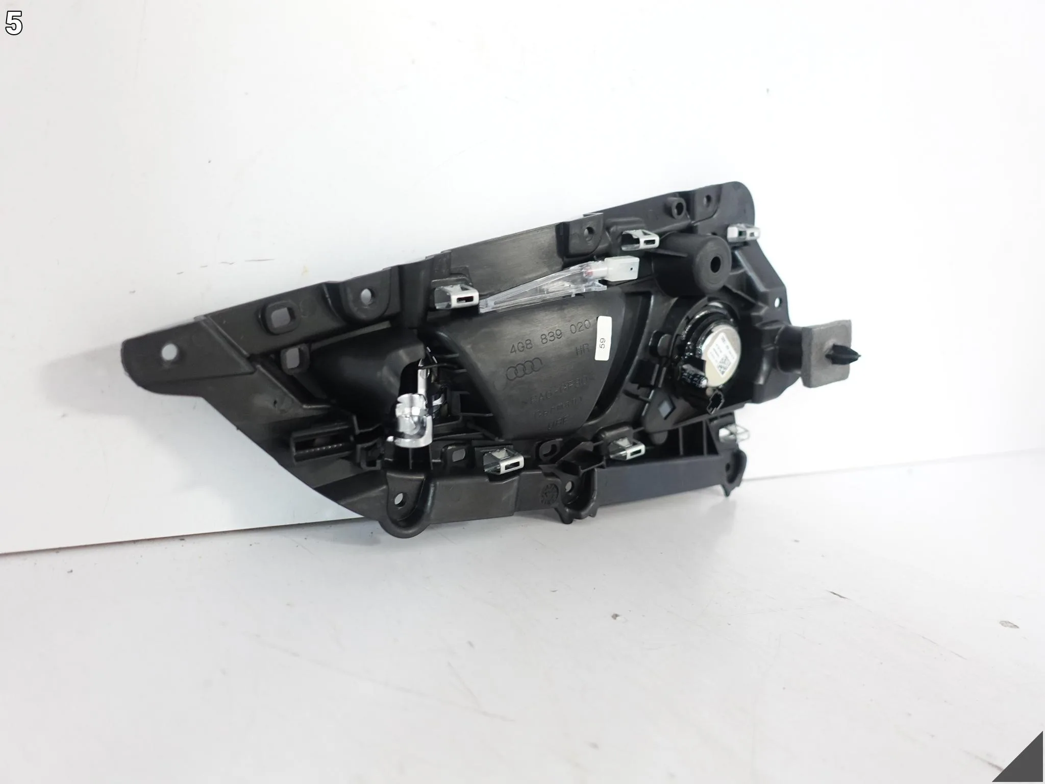 AUDI A7 S7 RS7 C7 4G8 10-18 KLAMKA DRZWI UCHWYT MECHANIZM PRAWA TYŁ CHROM 525f594a222544f379f79e806e52628f