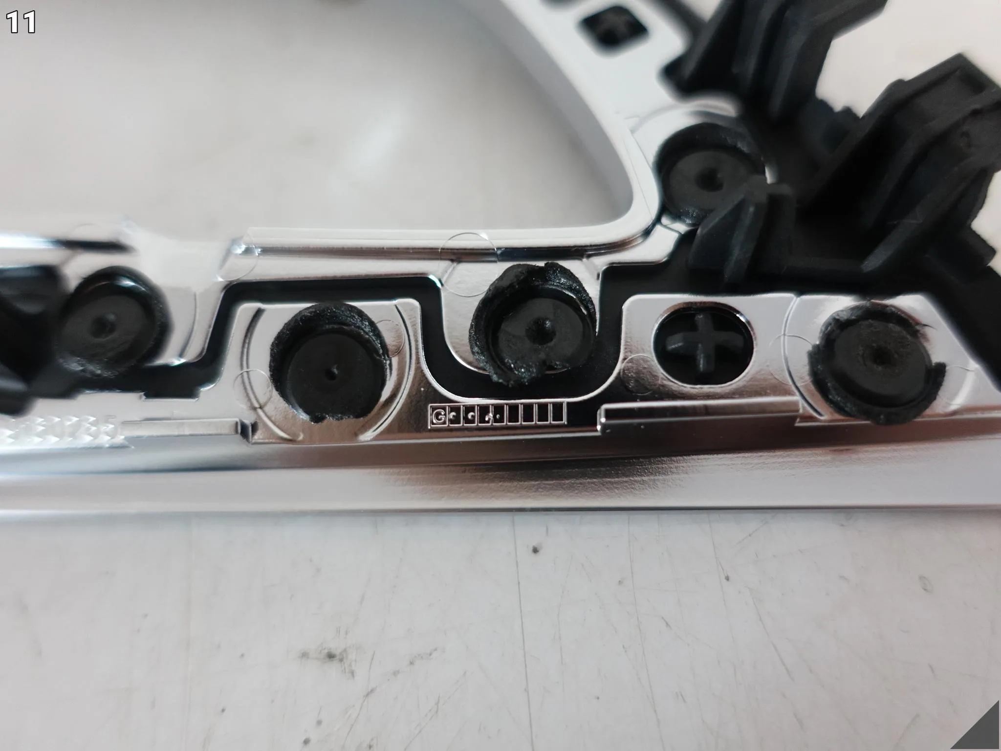 AUDI A7 S7 RS7 4G8 C7 10-18 OSŁONA DEKOR DRZWI LISTWA PRAWA TYŁ CHROM ND8 3807ab63879bceeb3eb55de53470f644