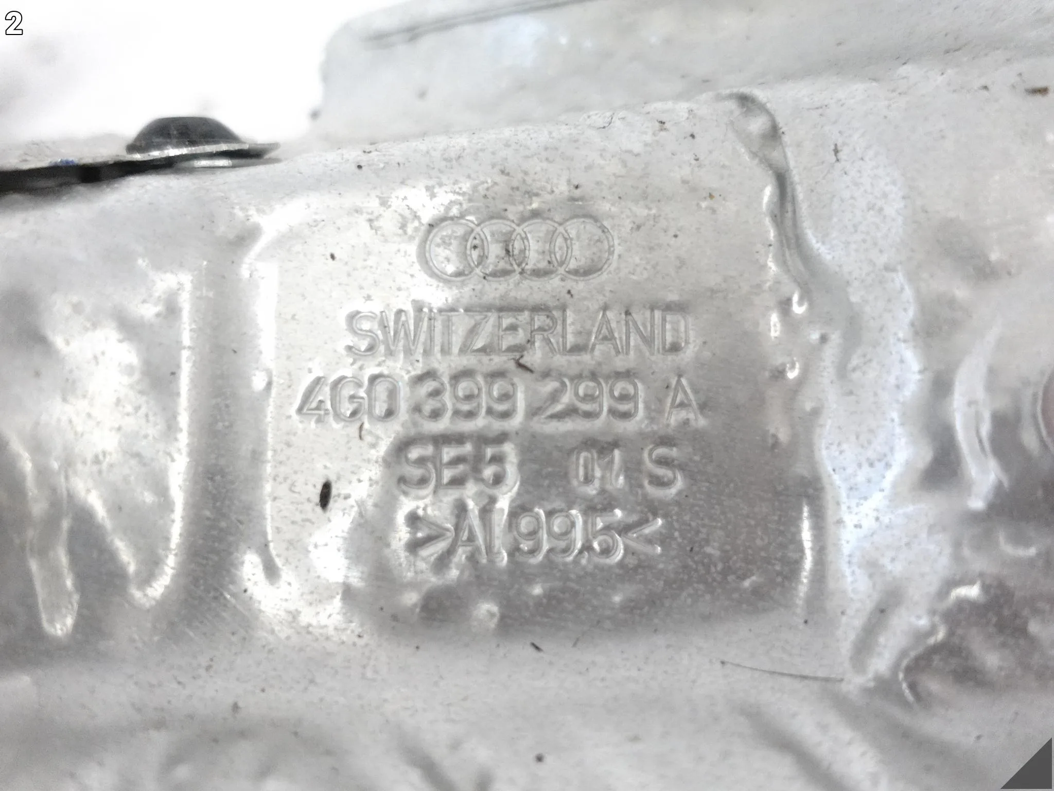 AUDI A7 S7 RS7 4G8 A6 S6 4G0 C7 10-18 OSŁONA TERMICZNA SKRZYNI BIEGÓW LEWA 2d42764242983908737d9cb574441c87
