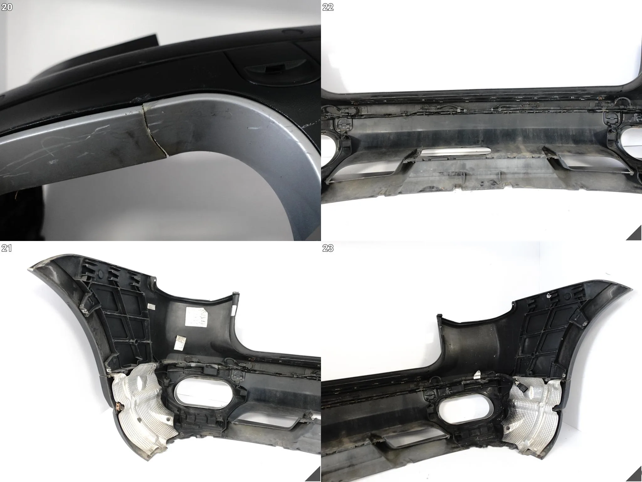 PORSCHE CAYENNE 7L5 955 LIFT 07-10 TURBO GTS ZDERZAK SPOILER DYFUZOR TYŁ 6c88ee70c07595e07ff8b0552d4e9e34