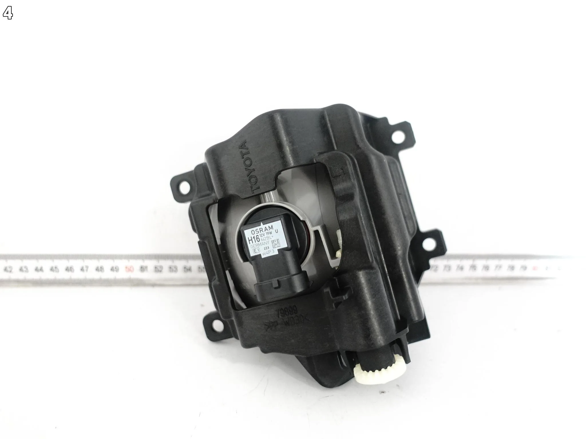 TOYOTA RAV4 IV 4 XA40 12-16 LAND CRUISER LAMPA HALOGEN LEWY W ZDERZAK 523d87ef255a22fb01b9c32c9bdee66a