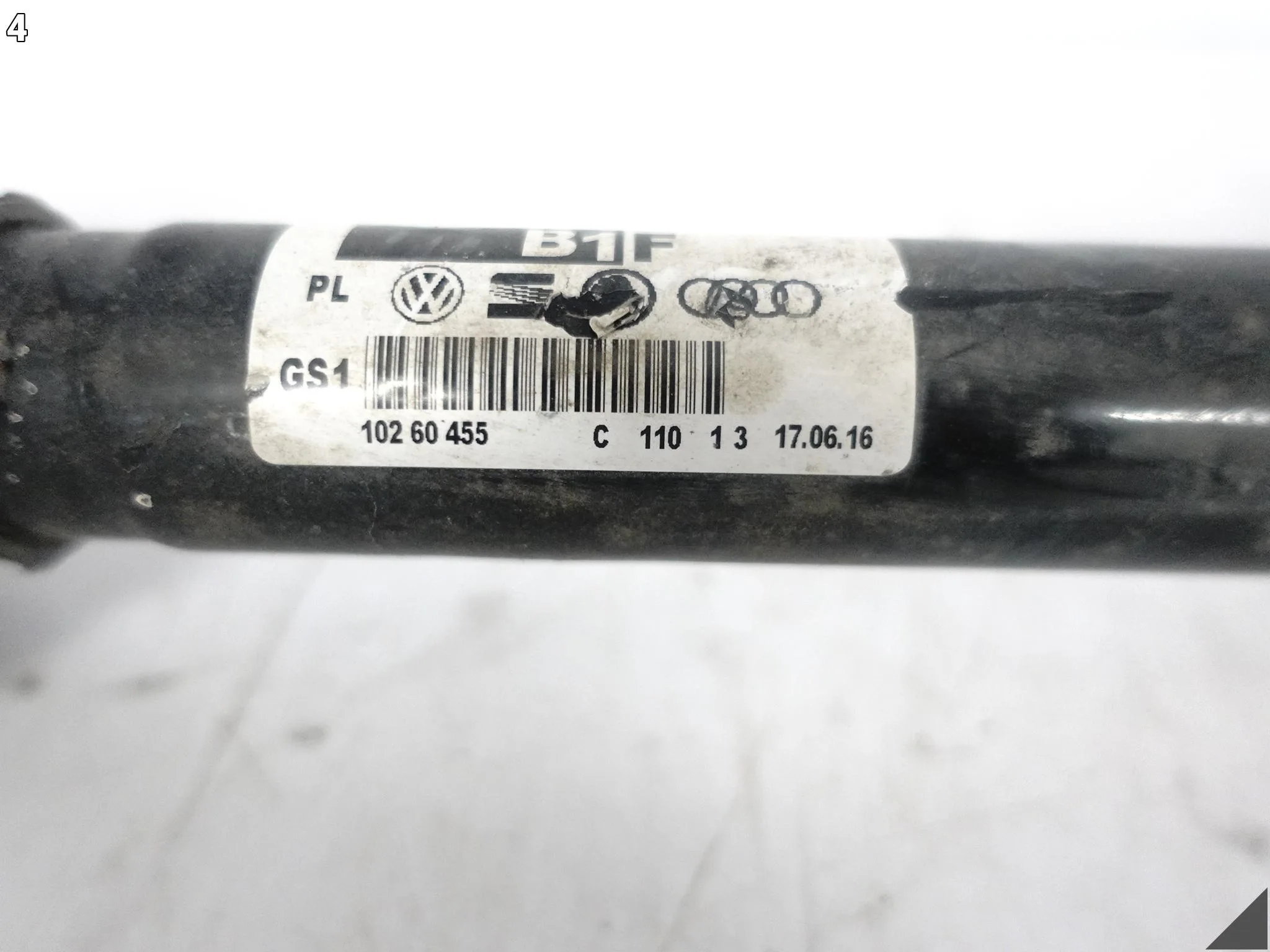 AUDI A7 S7 RS7 4G8 A6 S6 RS6 4G0 S8 4H0 D4 SQ5 80A PÓŁOŚ PRZEGUB PRZÓD L=R d0270b0880e2e74eaa6eb01fd664d10c
