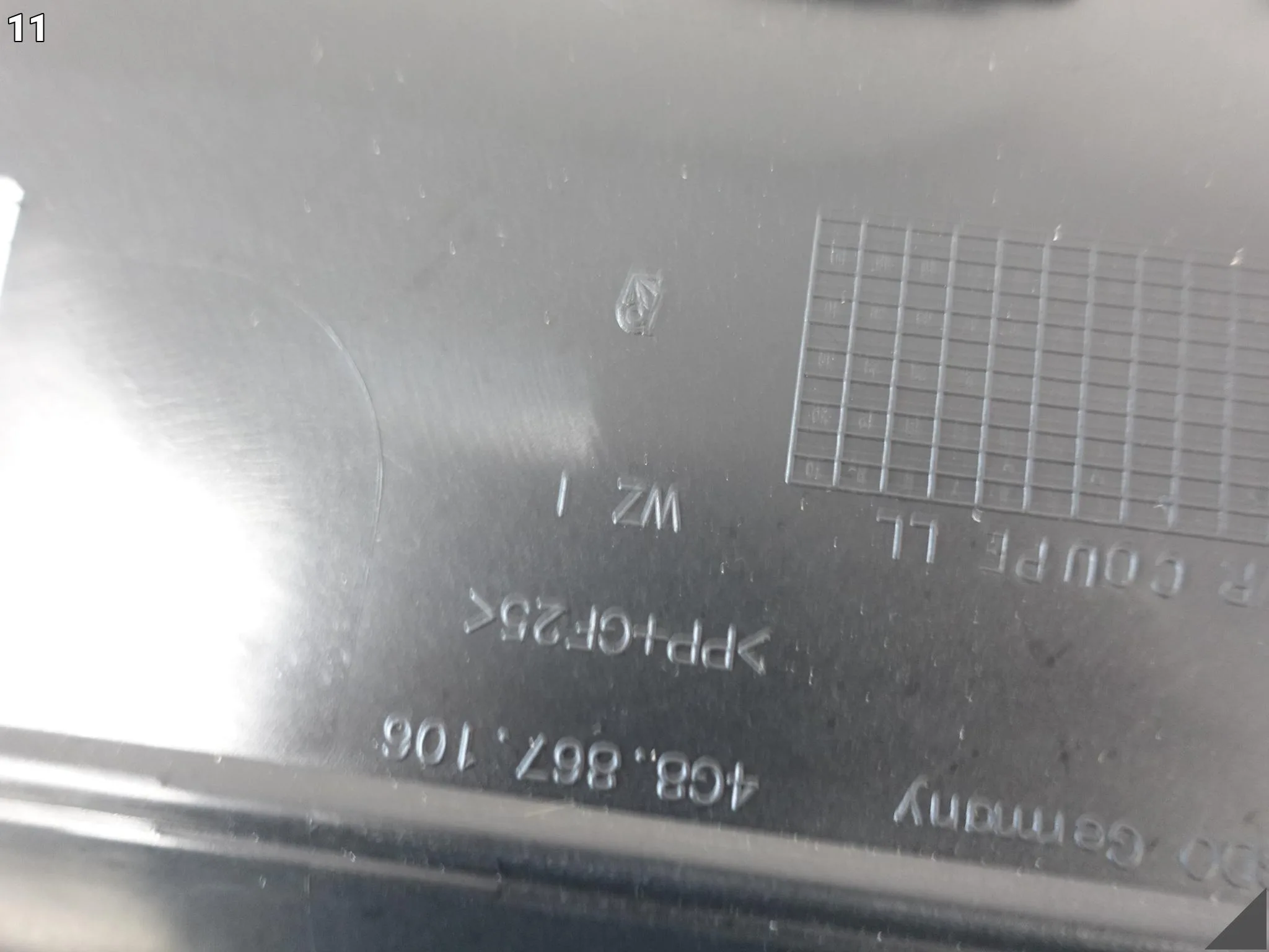 AUDI A7 S7 RS7 4G8 C7 10-18 TAPICERKA BOCZEK DRZWI PRAWA PRZÓD SOUL ee8d2274853280d992a0db763084919e