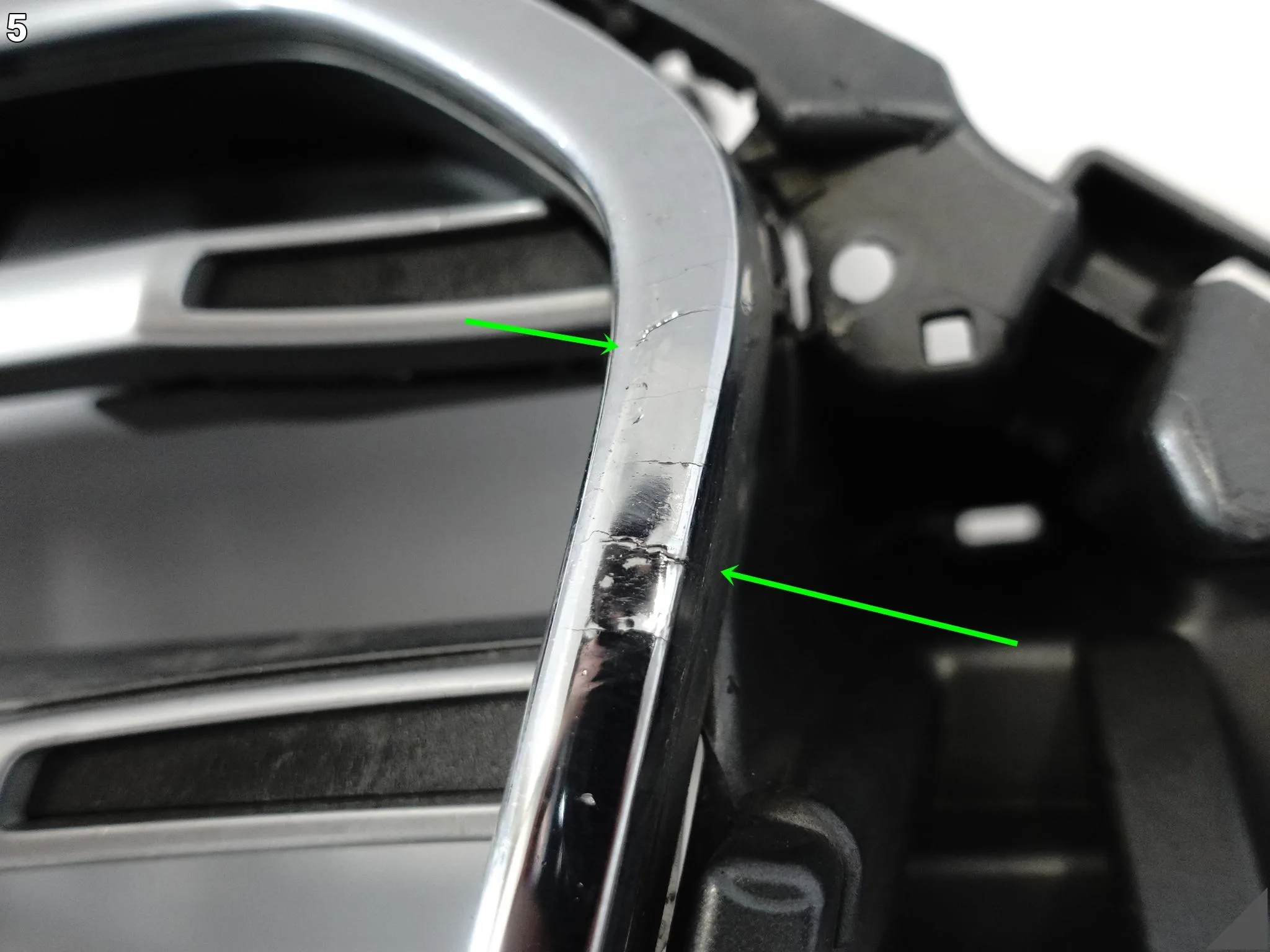 AUDI S3 8V3 8V0 13-16 ZDERZAK GRILL CHROM ATRAPA PRZÓD (PDC/ACC) 9efea19b0b93f4186e6c0f9d5d5168cb